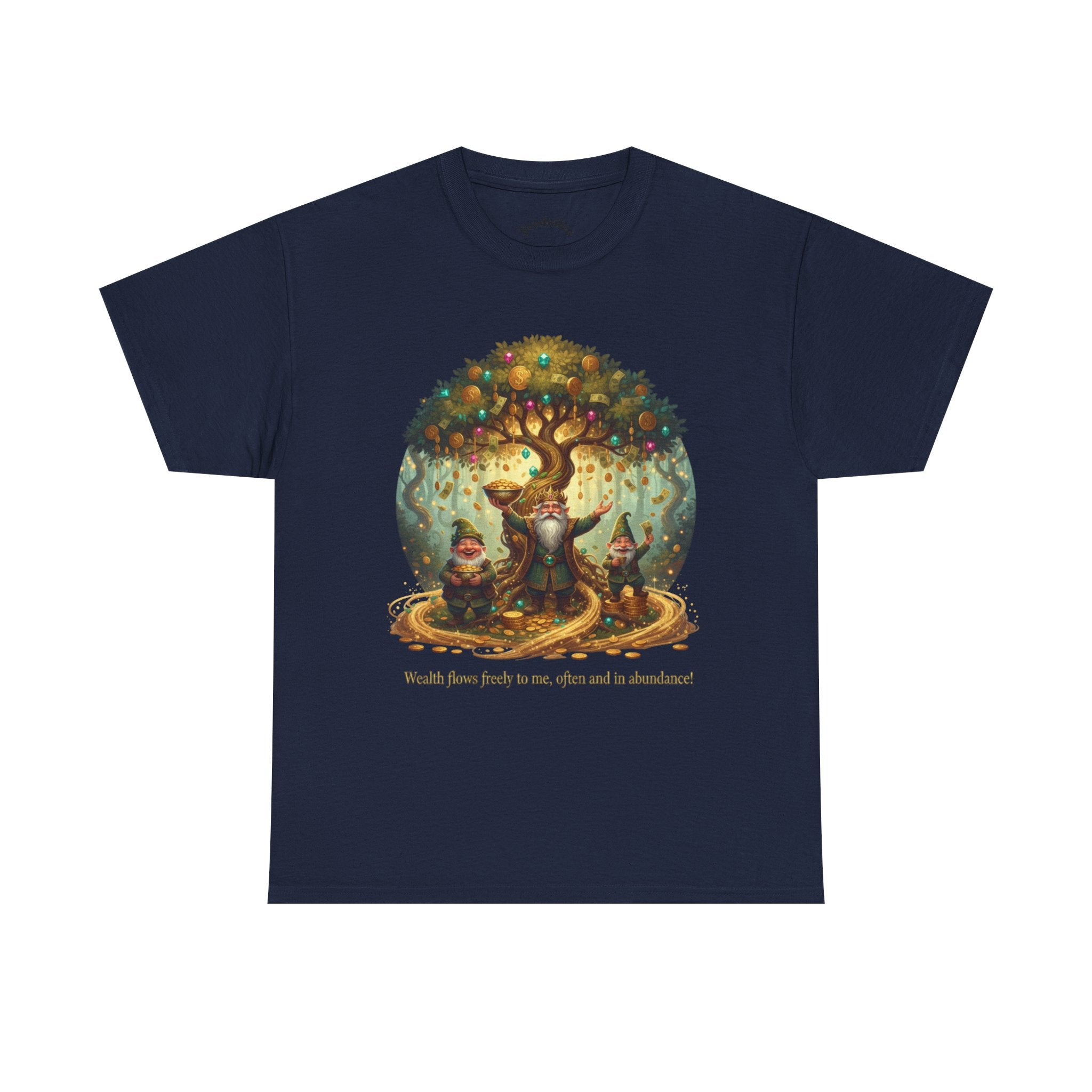 Fantasy Tree Spirits T-Shirt — "Walks from body to me, often in a shadow" Graphic Tee