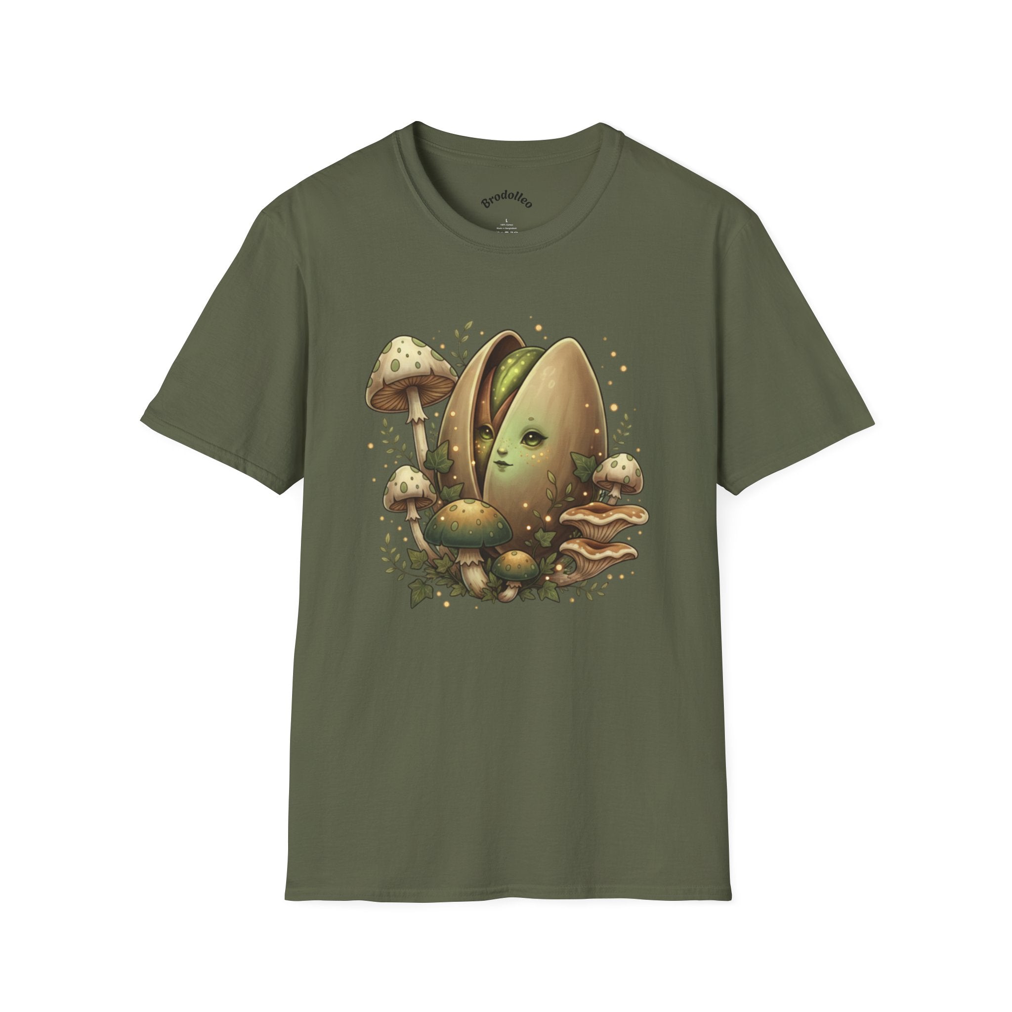Mushroom Hatchling Tee — Cute Fantasy Fungi Graphic T-Shirt