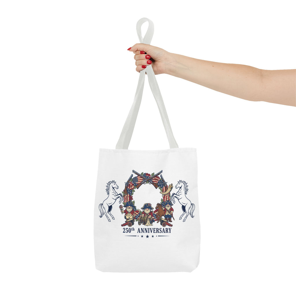 Anniversary Cowboy Tote Bag — 25th Anniversary Western Canvas Tote