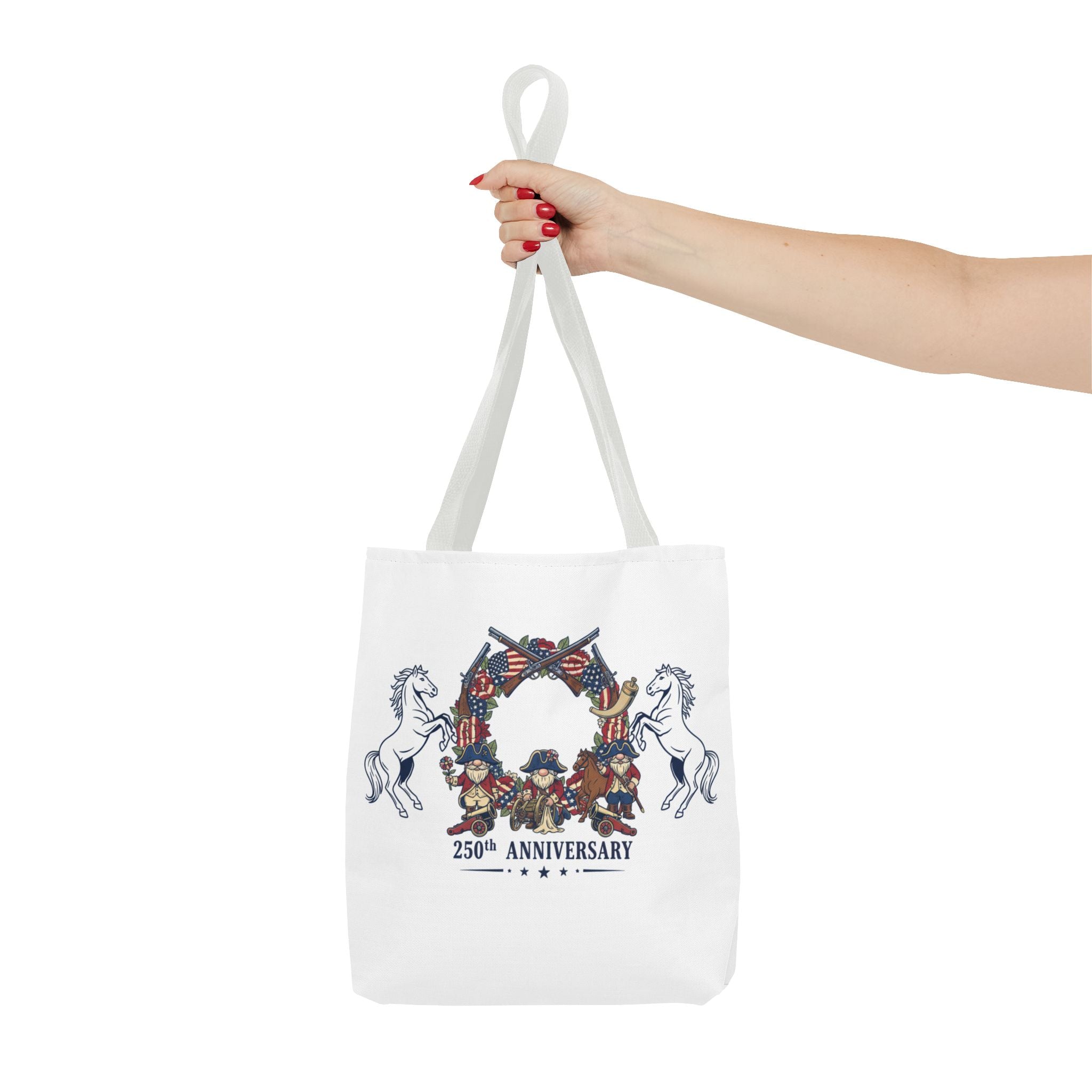 Anniversary Cowboy Tote Bag — 25th Anniversary Western Canvas Tote