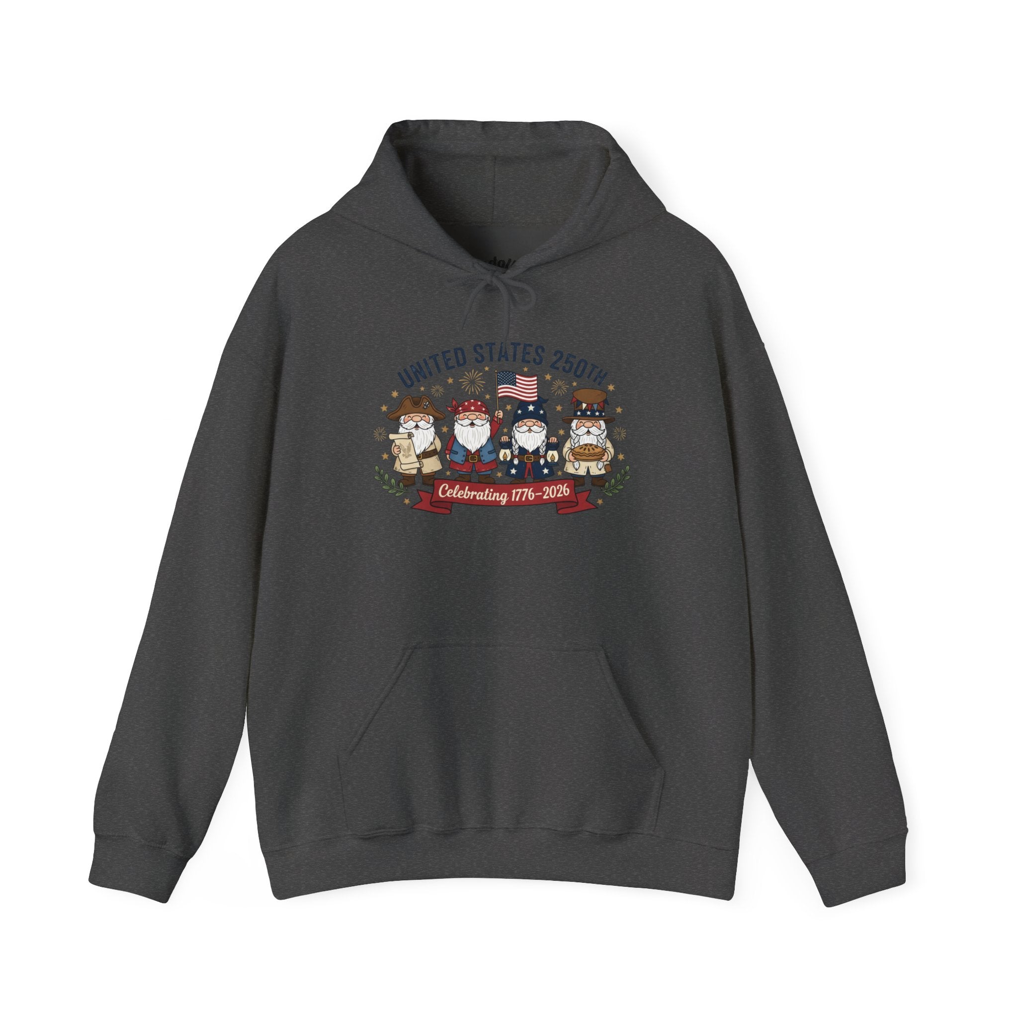 Hoodie — "United States 250th" Colonial Characters Anniversary Pullover