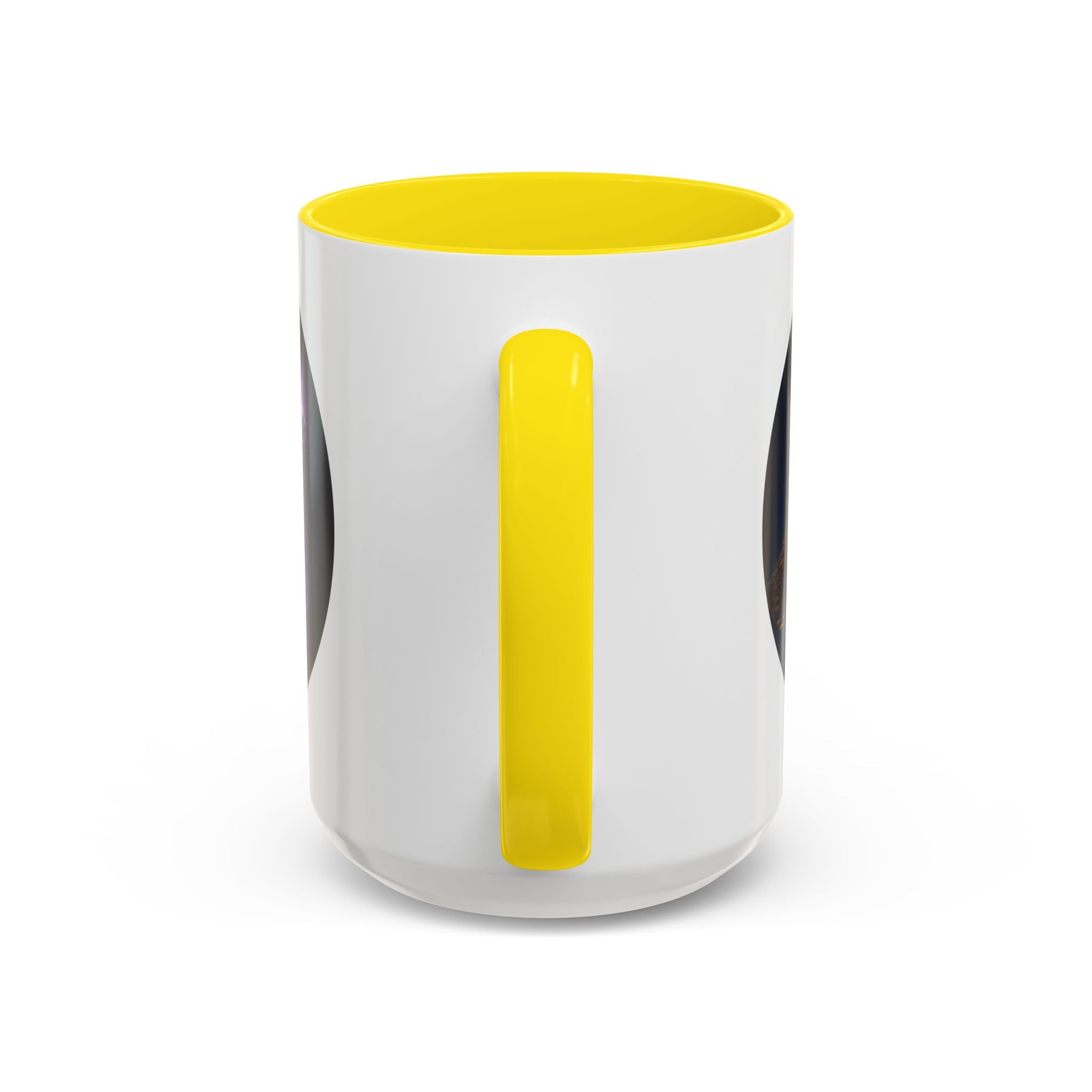 Magic Crown Coffee Mug — Fantasy Wizard Staff & Spilled Gold Accent Mug (11/15 oz)