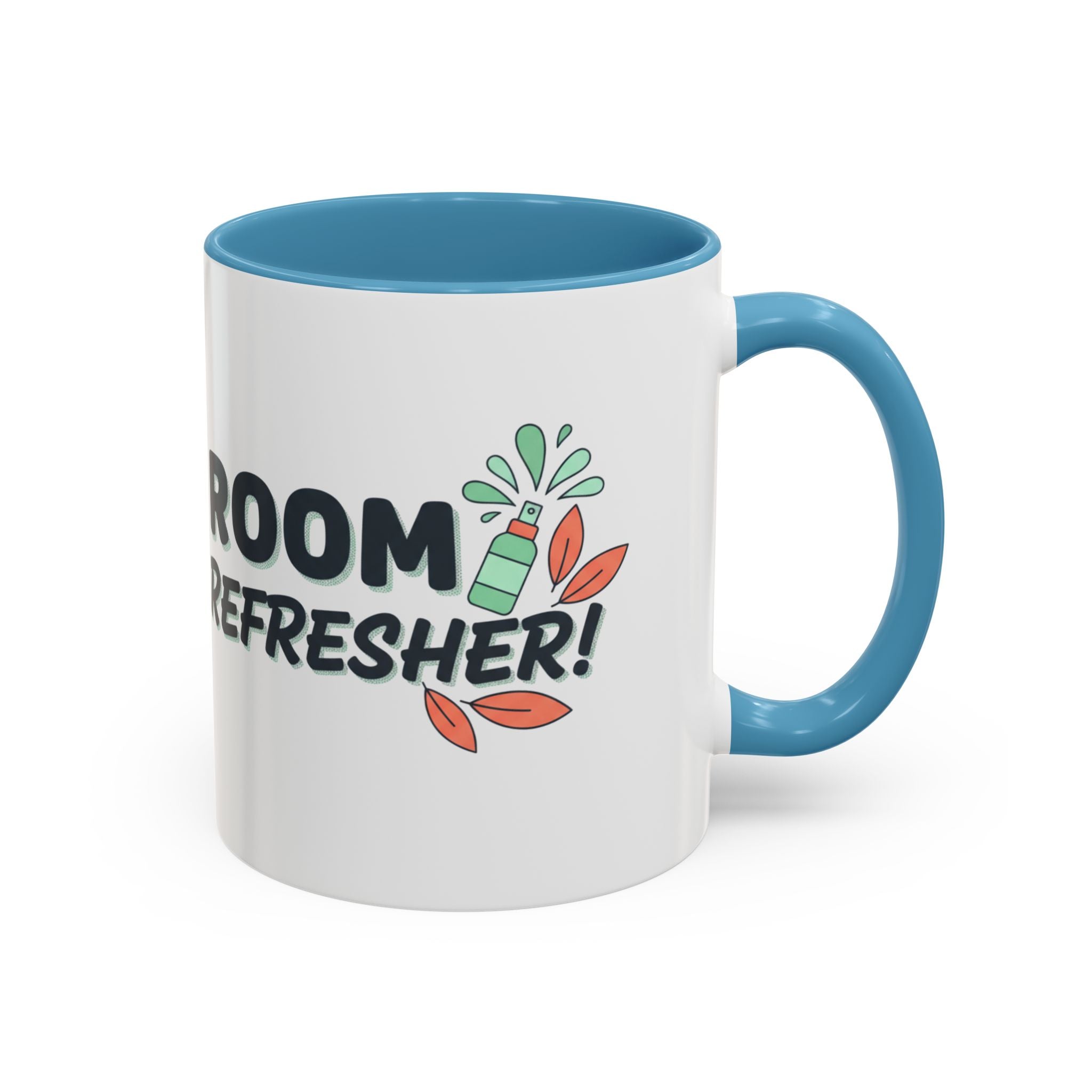 Room Refresher Coffee Mug — Funny Scented Spray Graphic Accent Mug