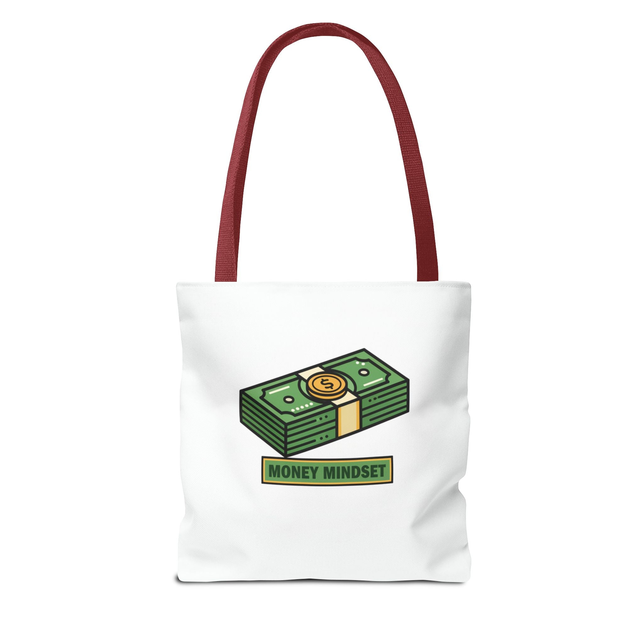 Money Mindset Tote Bag — Cash Stack Graphic Eco Shopper