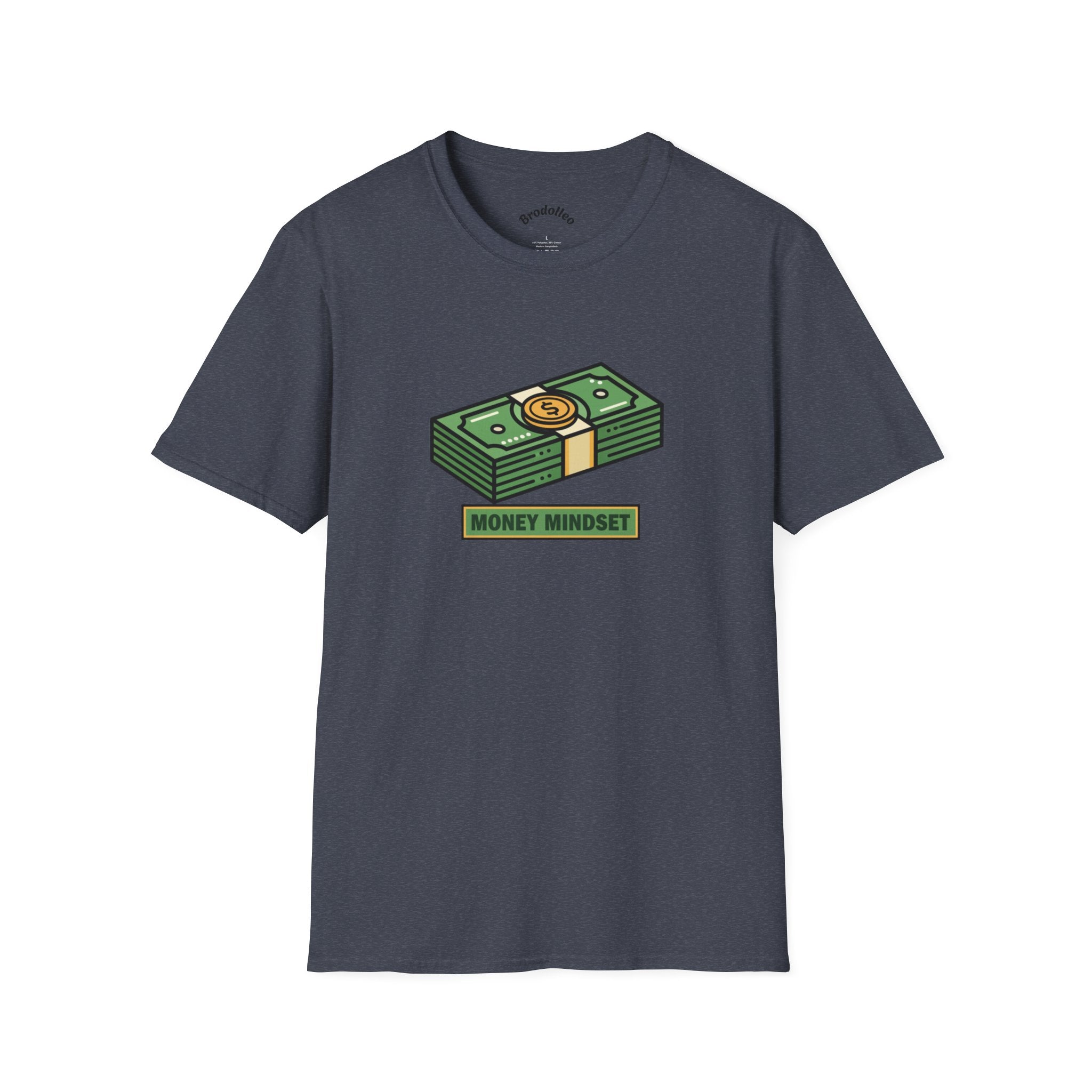 Money Mindset T-Shirt — Stacked Cash Graphic Tee for Hustlers & Entrepreneurs