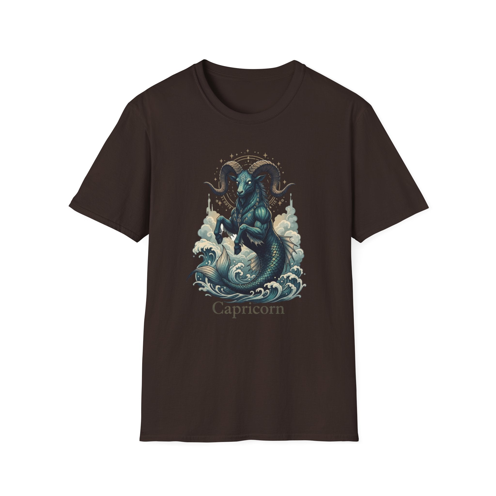 Capricorn Zodiac T-Shirt — Mythic Sea-Goat Astrology Tee