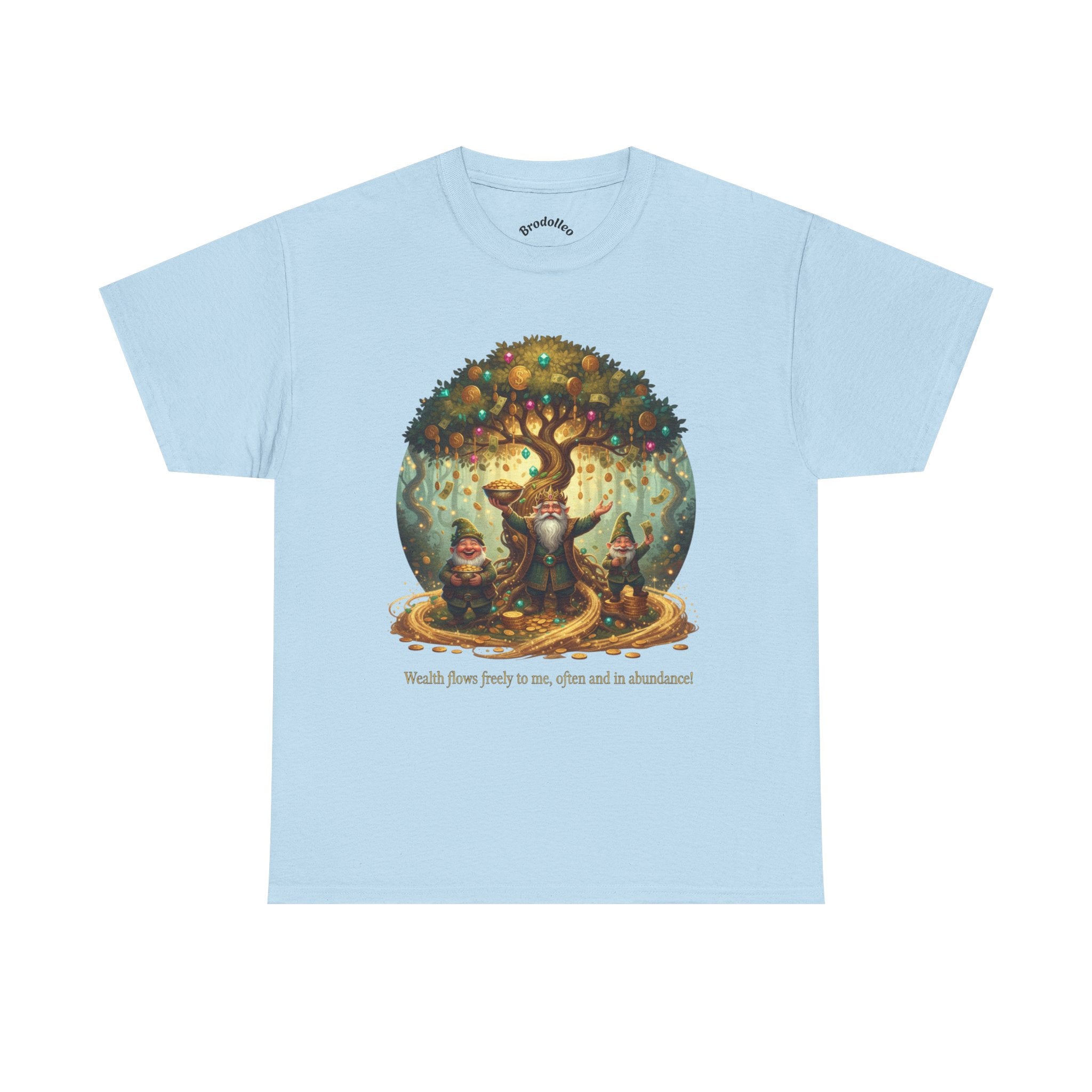 Fantasy Tree Spirits T-Shirt — "Walks from body to me, often in a shadow" Graphic Tee