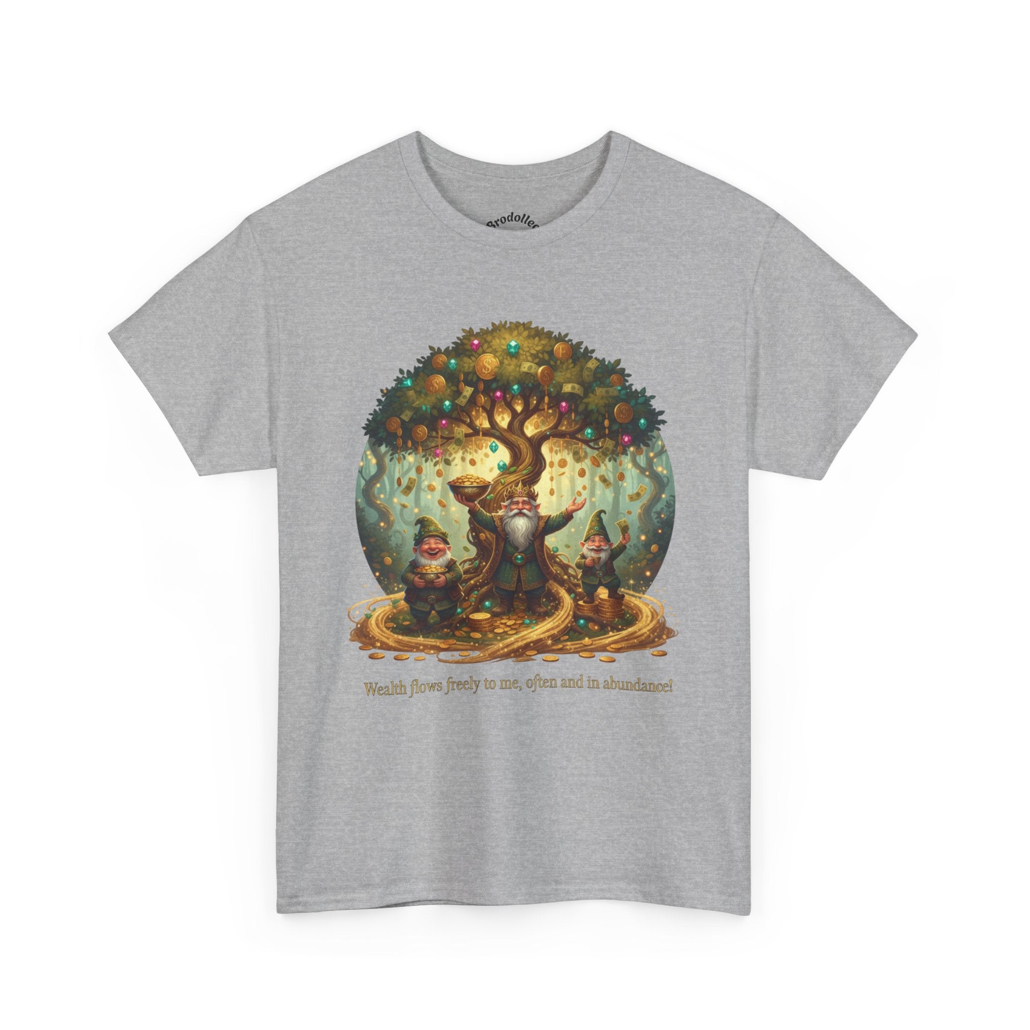 Fantasy Tree Spirits T-Shirt — "Walks from body to me, often in a shadow" Graphic Tee