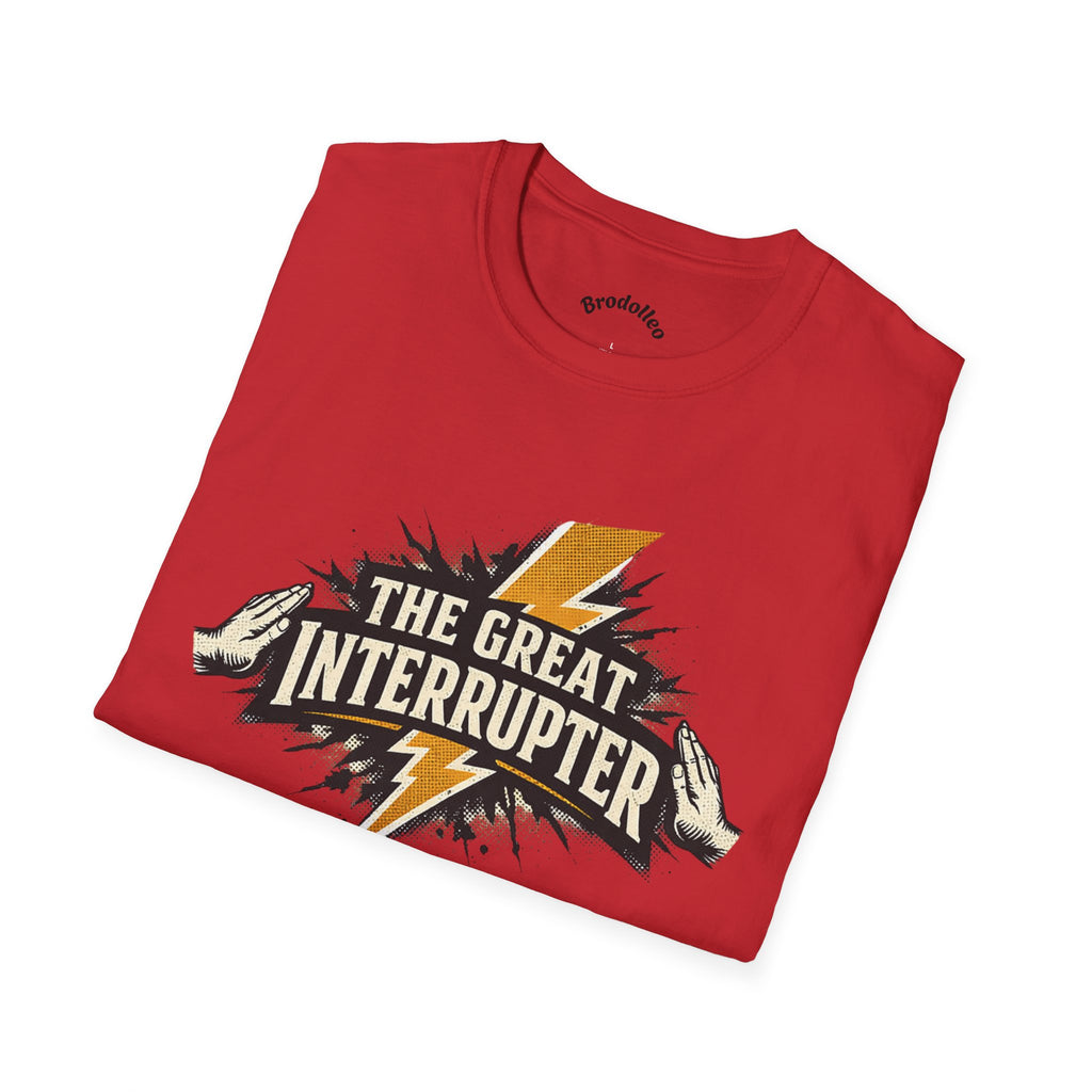 The Great Interrupter T-Shirt — Lightning Bolt Graphic Tee