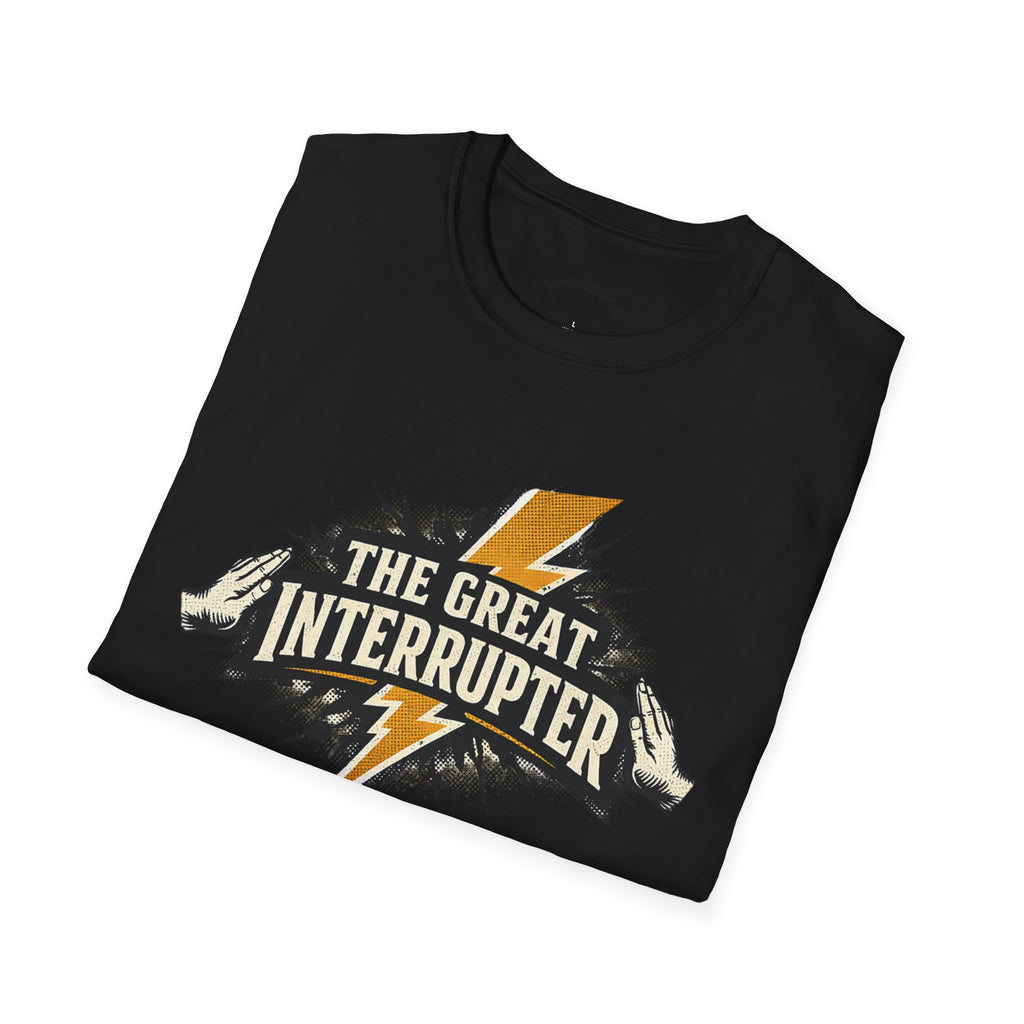 The Great Interrupter T-Shirt — Lightning Bolt Graphic Tee