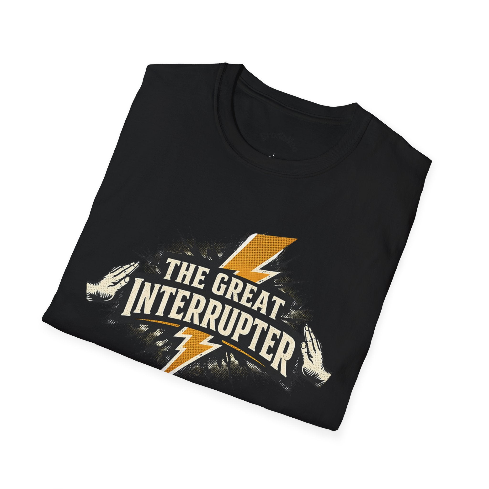 The Great Interrupter T-Shirt — Lightning Bolt Graphic Tee
