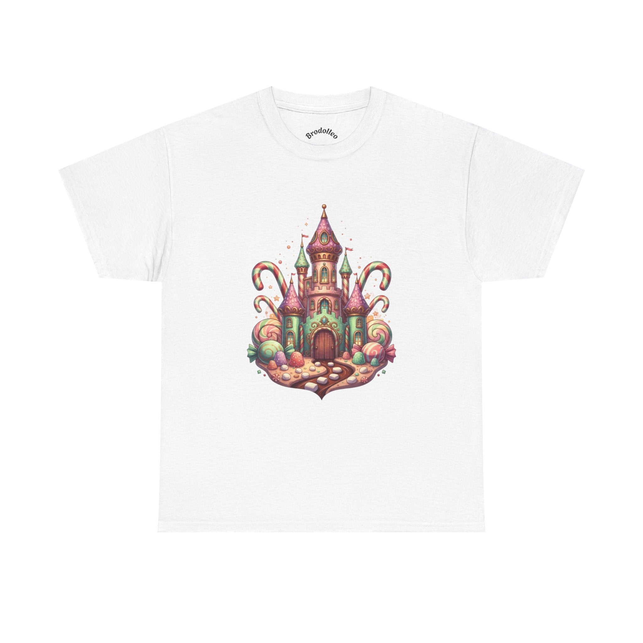 Candy Castle T-Shirt — Whimsical Fairy Tale Castle Tee