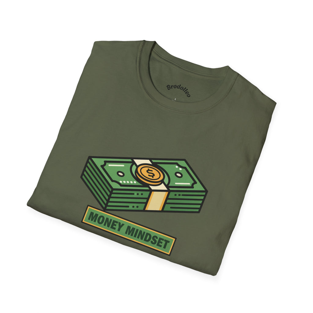 Money Mindset T-Shirt — Stacked Cash Graphic Tee for Hustlers & Entrepreneurs
