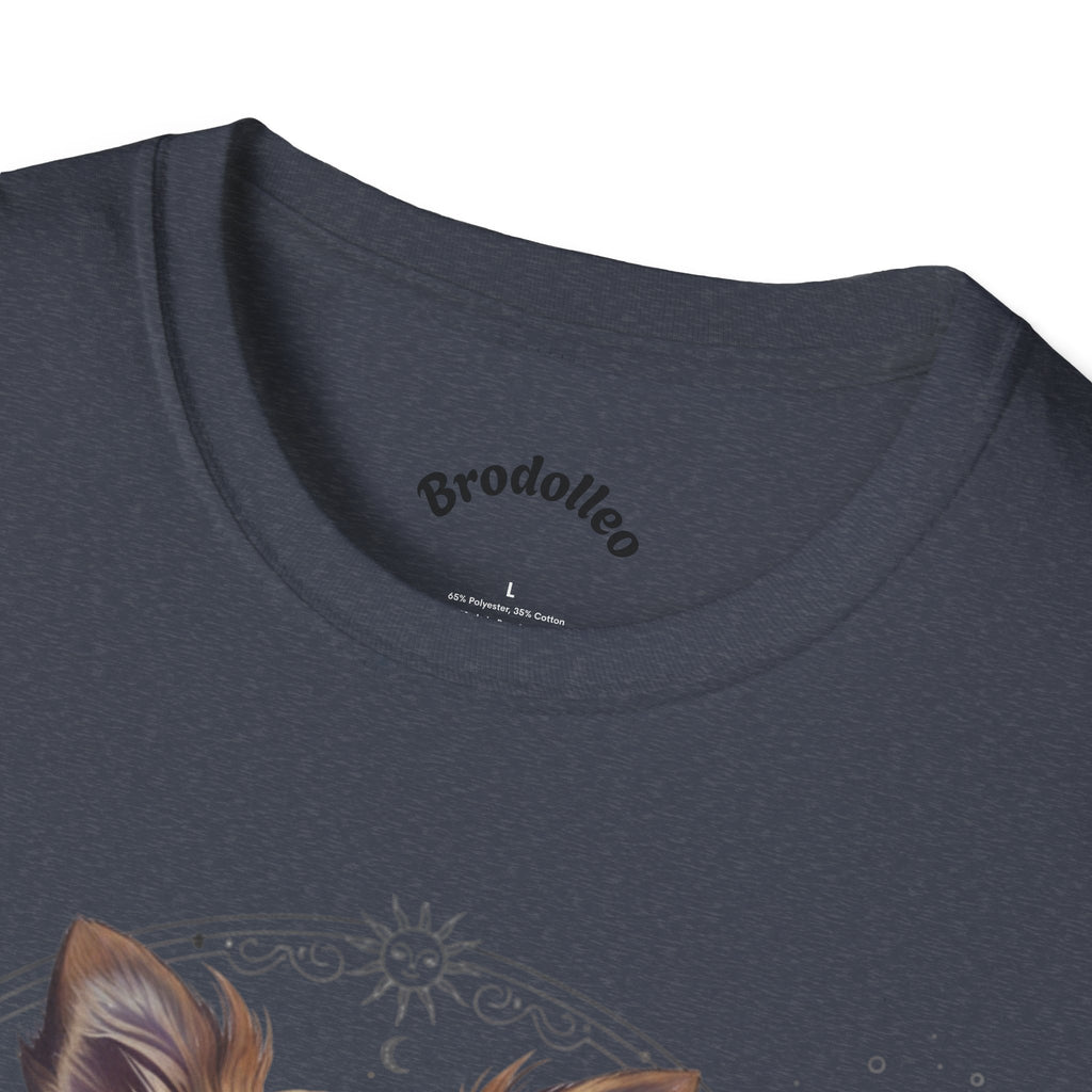 Chihuahua Portrait T-Shirt — Cute Long-Haired Dog Graphic Tee