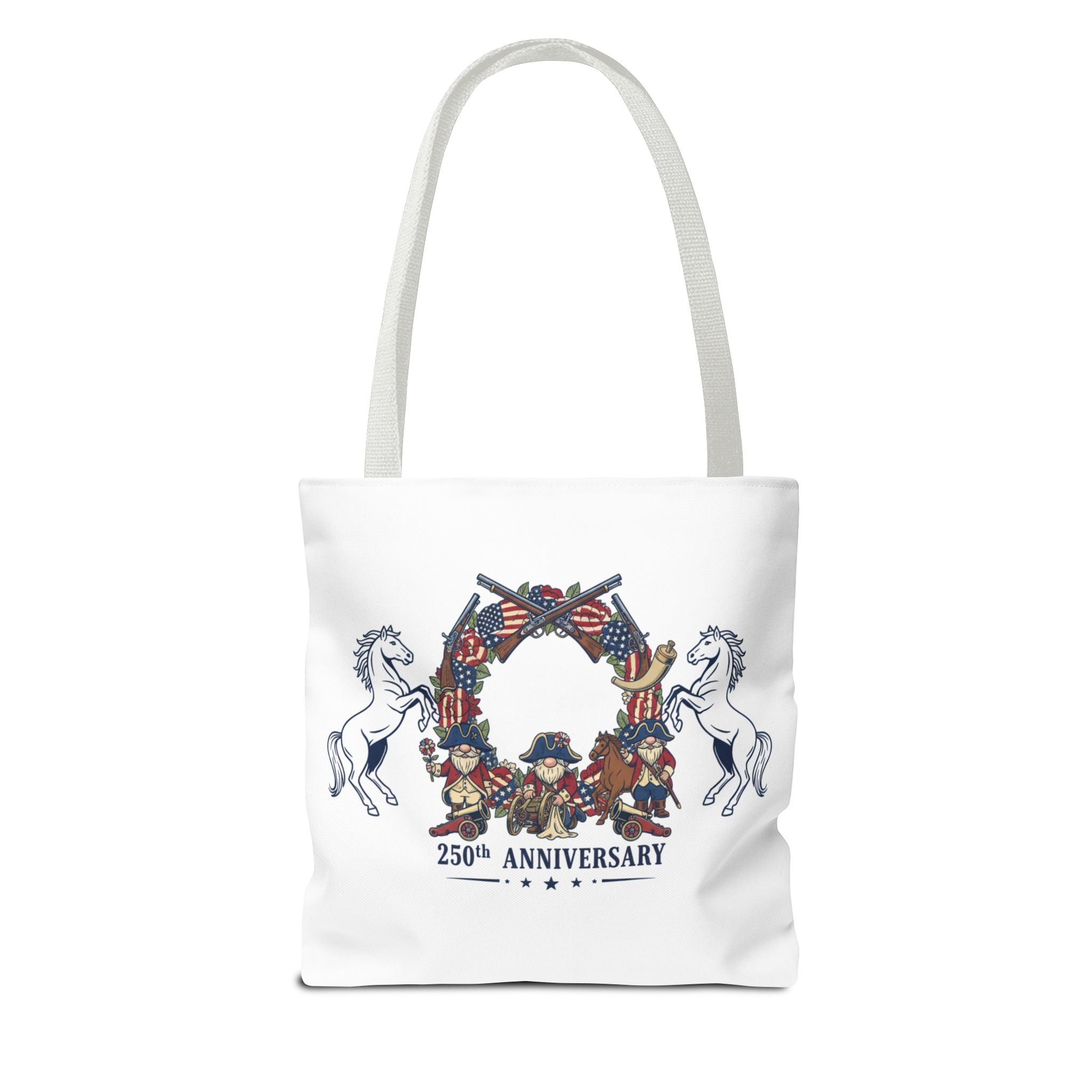 Anniversary Cowboy Tote Bag — 25th Anniversary Western Canvas Tote