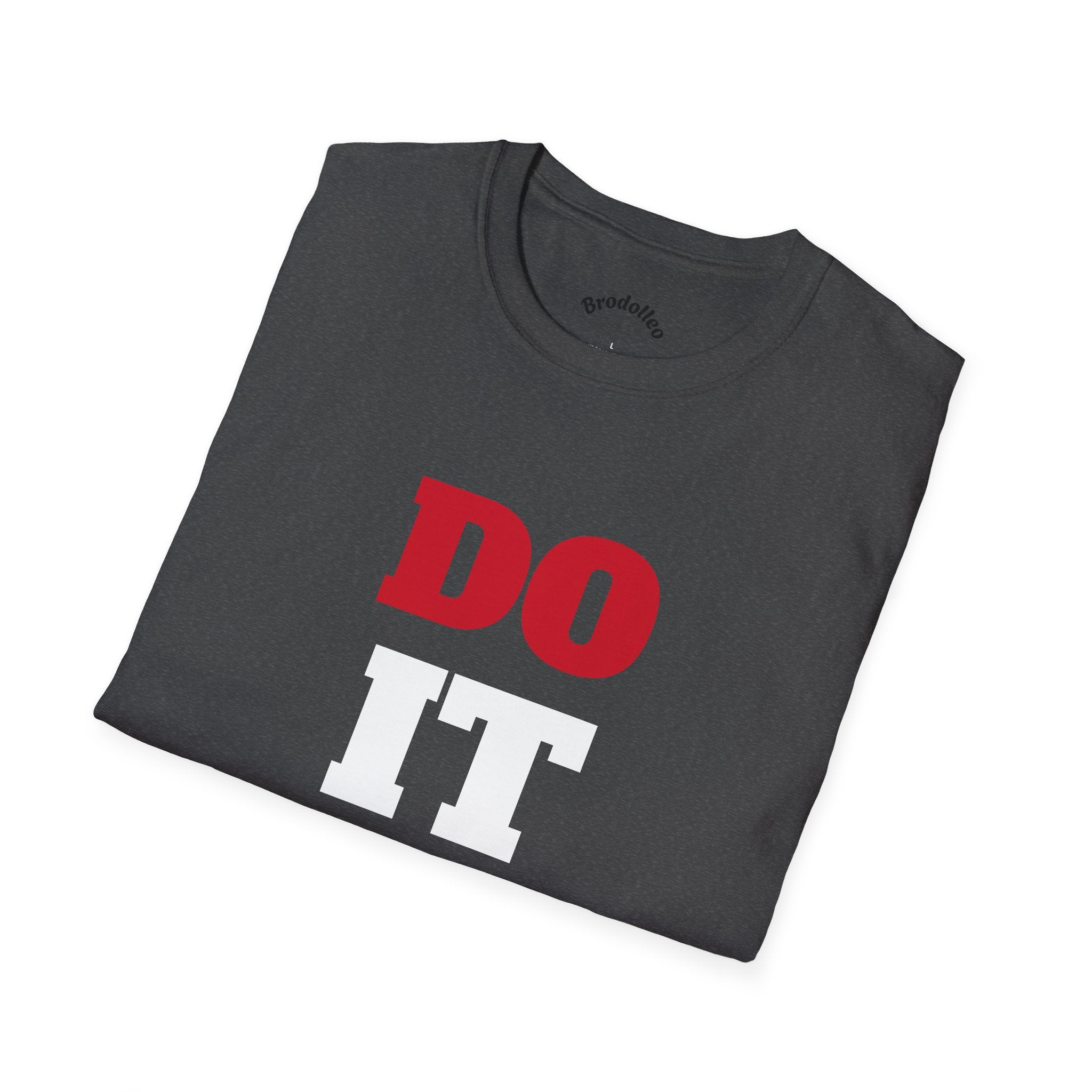 Do Anyways T-Shirt — Bold Red & Blue Motivational Tee