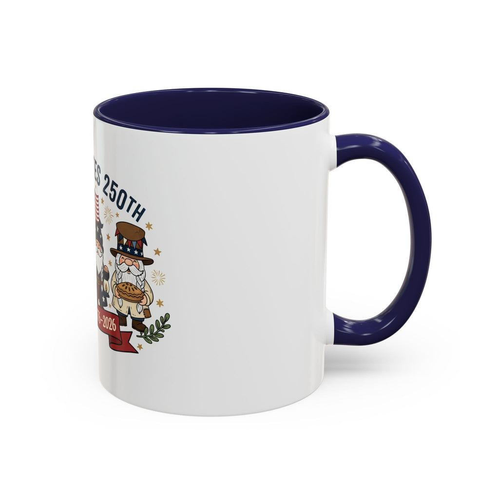 United States 250th Gnome Coffee Mug — Celebrating 1776–2026