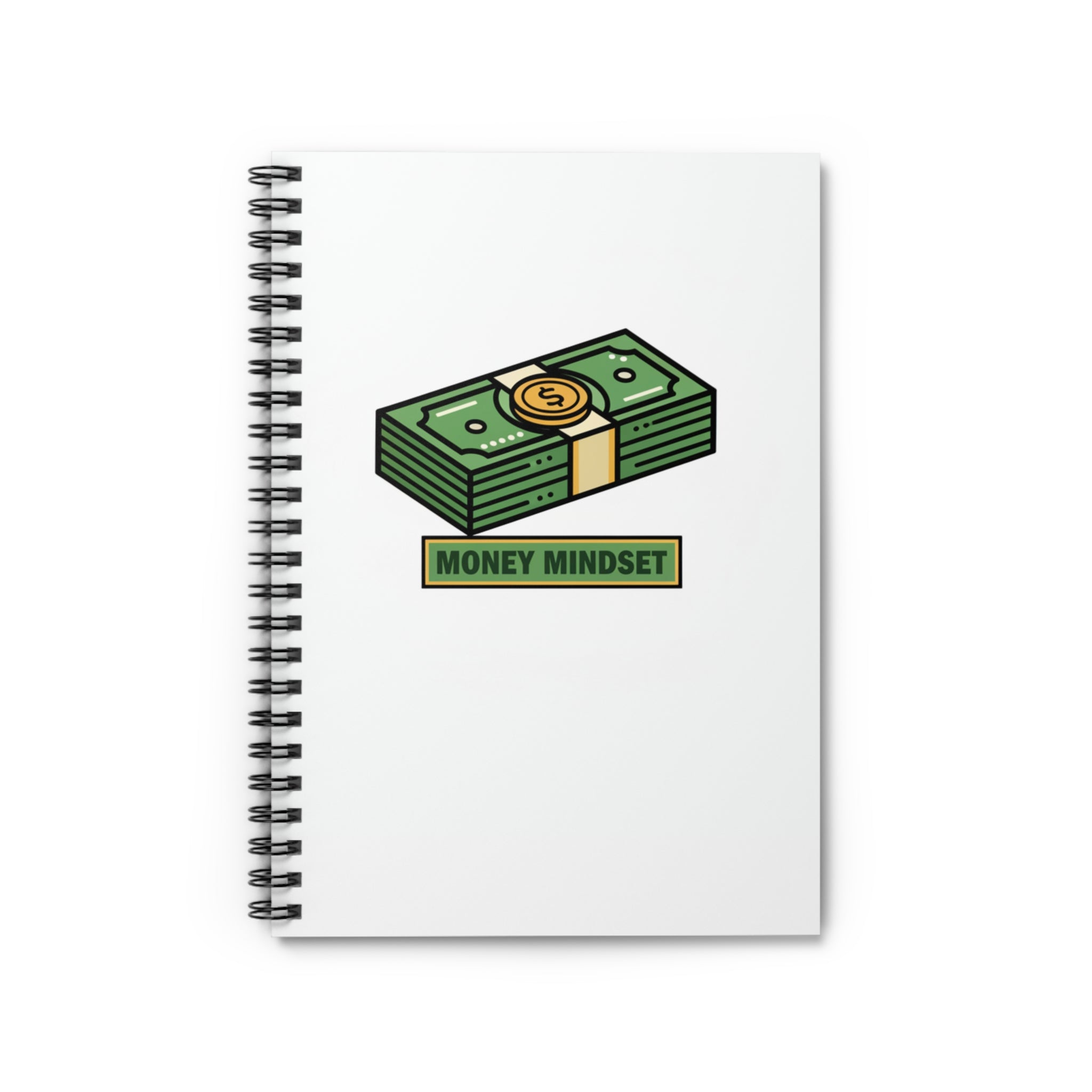 Money Mindset Spiral Notebook