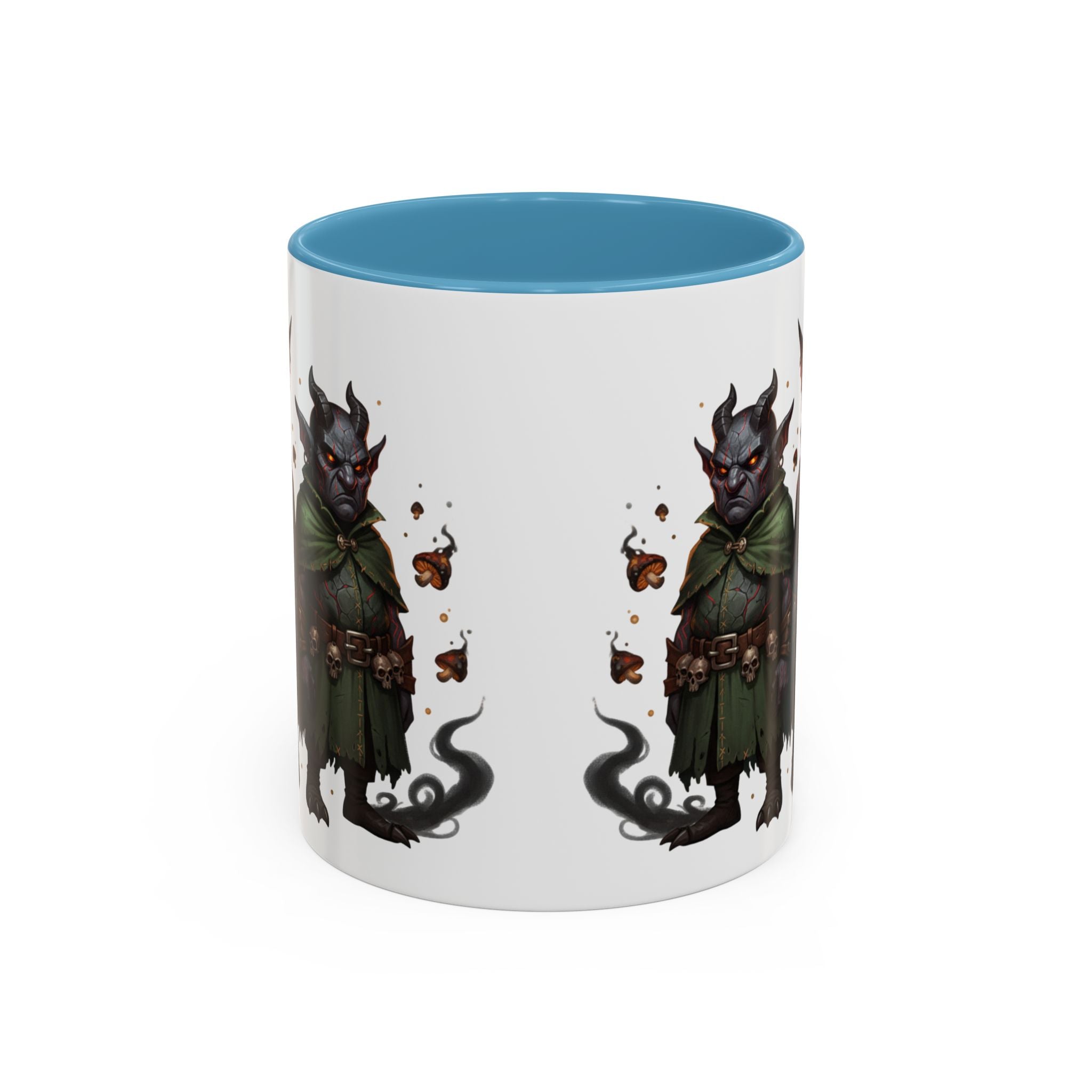 Demon Rogue Duo Coffee Mug – Fantasy RPG Goblin Warlock Design (11/15oz)