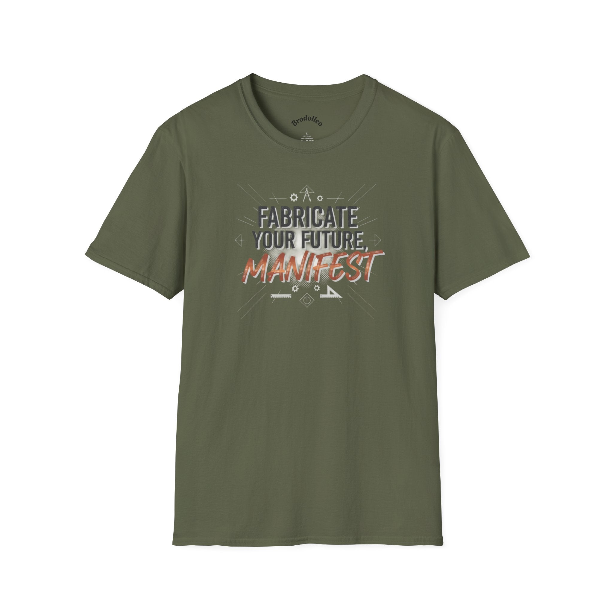 Manifest T‑Shirt — "Fabricate Your Future, Manifest" Inspirational Tee