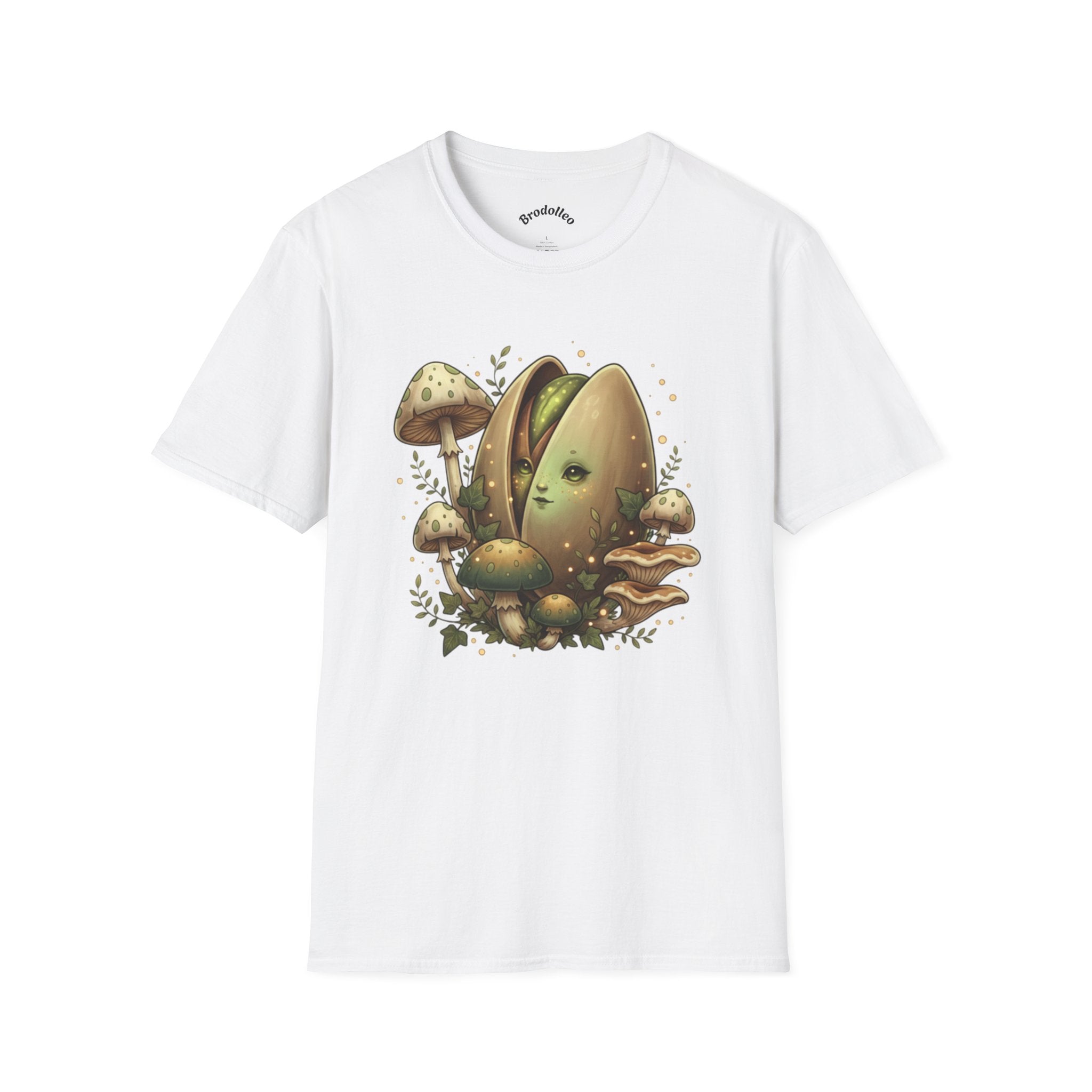 Mushroom Hatchling Tee — Cute Fantasy Fungi Graphic T-Shirt