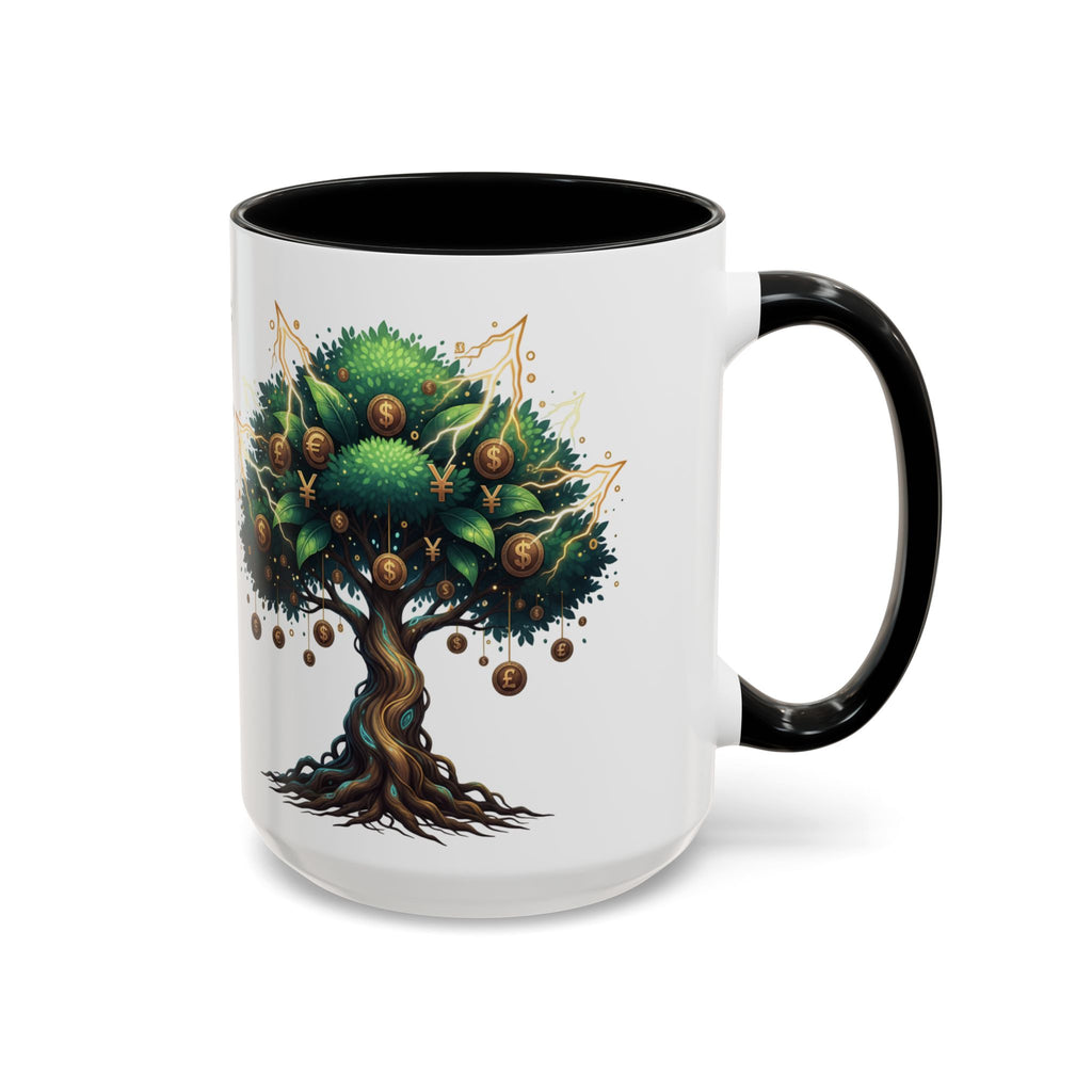 Accent Mug — Money Flows to Me Tree of Abundance Coffee Cup (11/15oz)