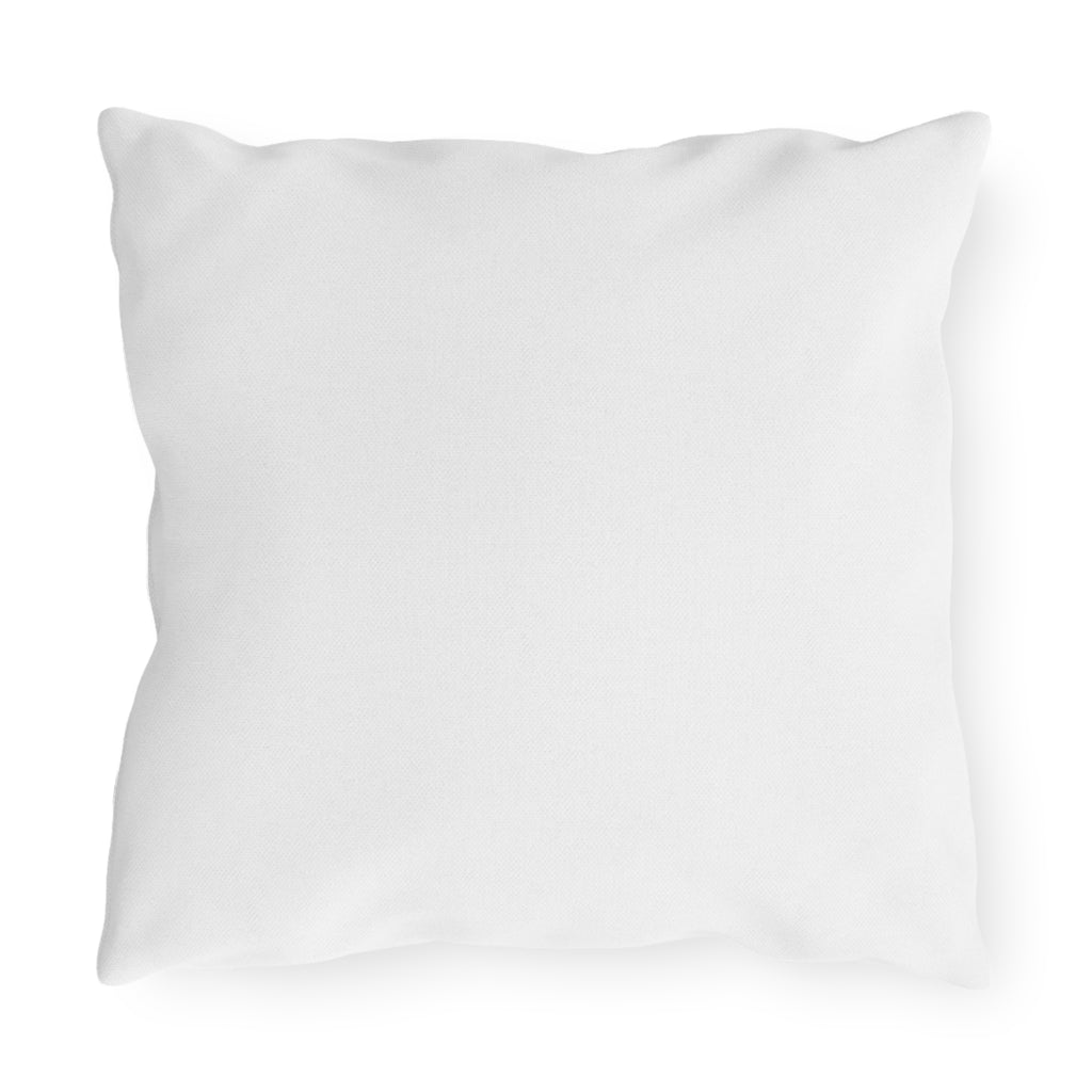 Gnome Day & Night Outdoor Pillow — Dual Light and Shadow Garden Cushion