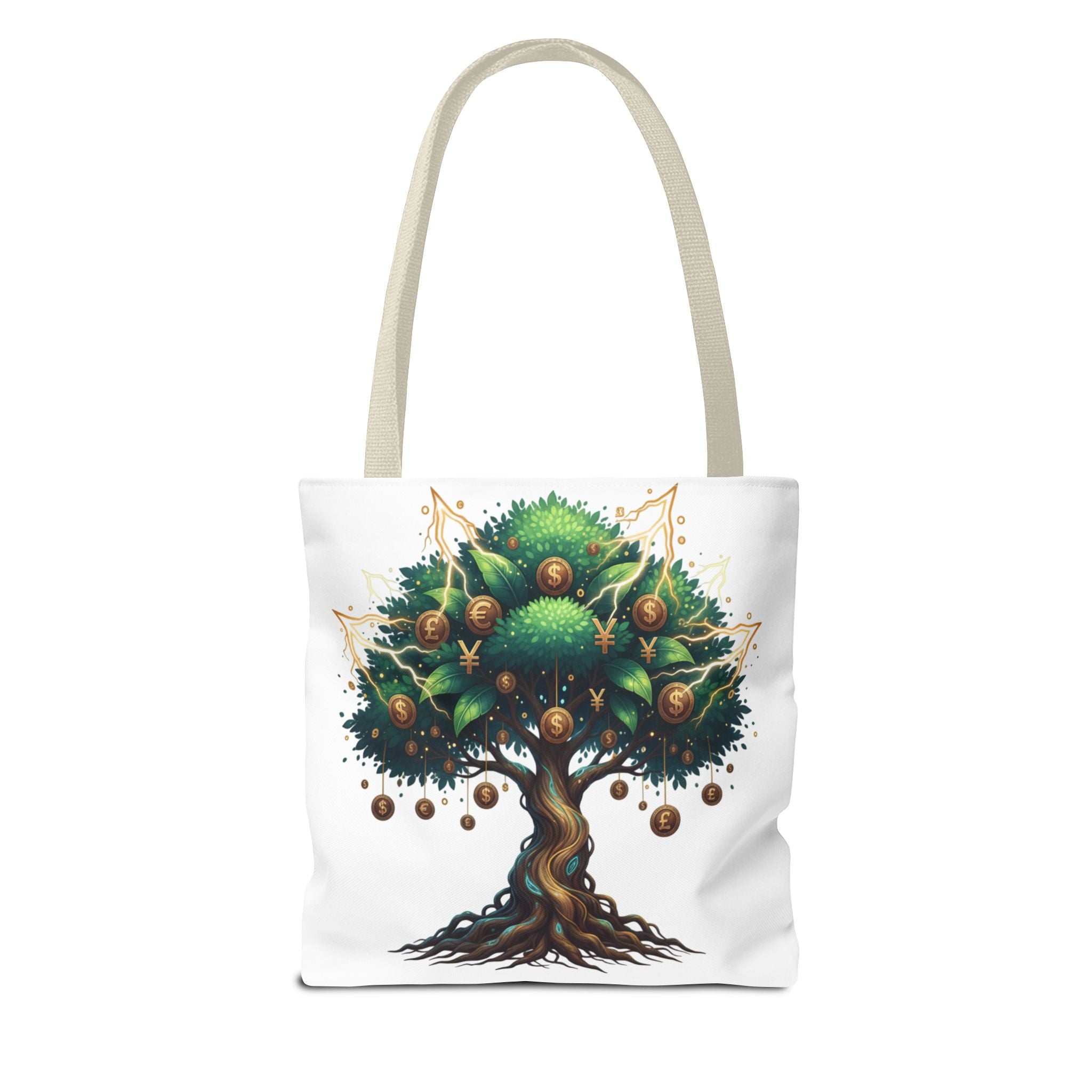 Tree of Life Tote Bag — Botanical Boho Eco Canvas Tote