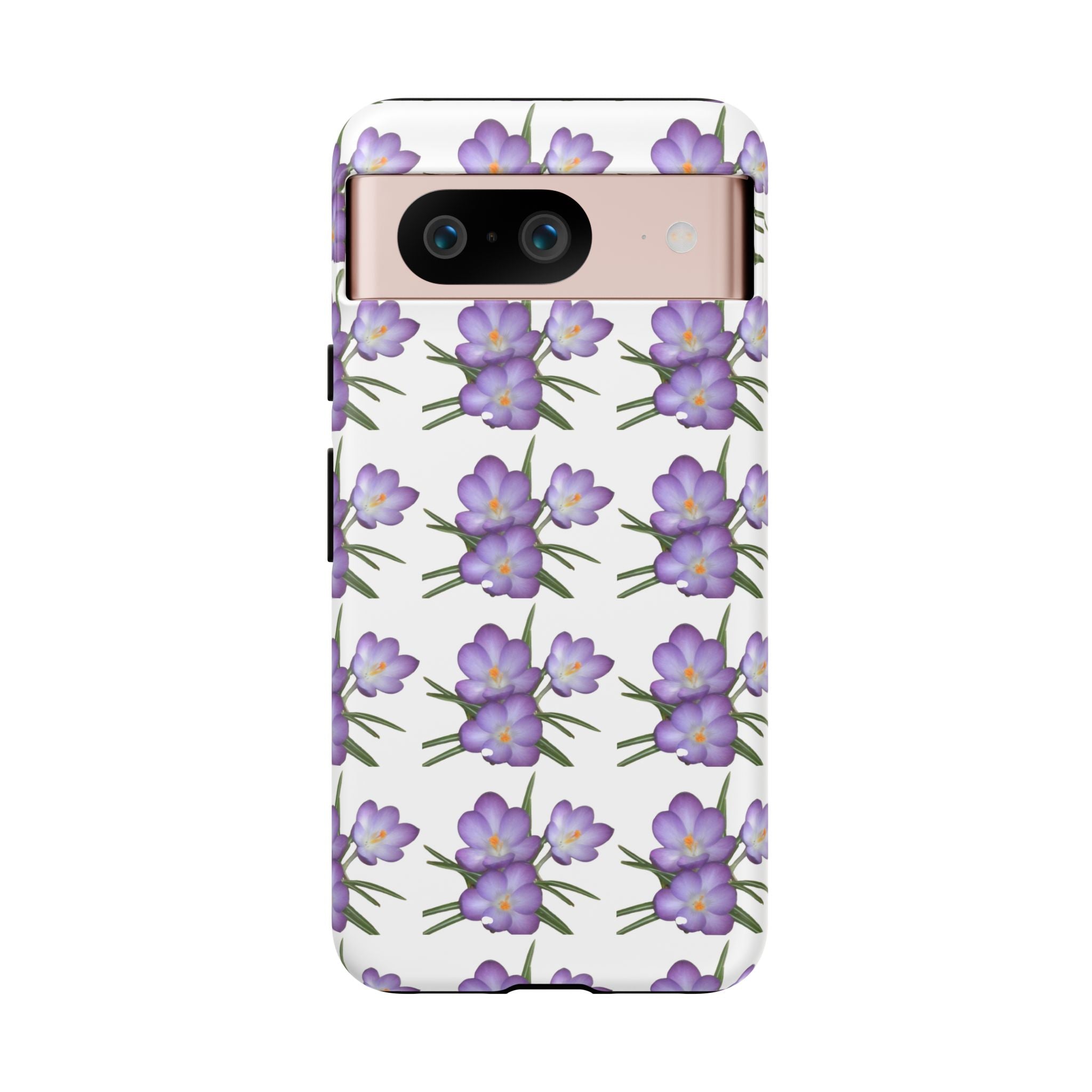 Tough Case — Purple Floral Phone Case