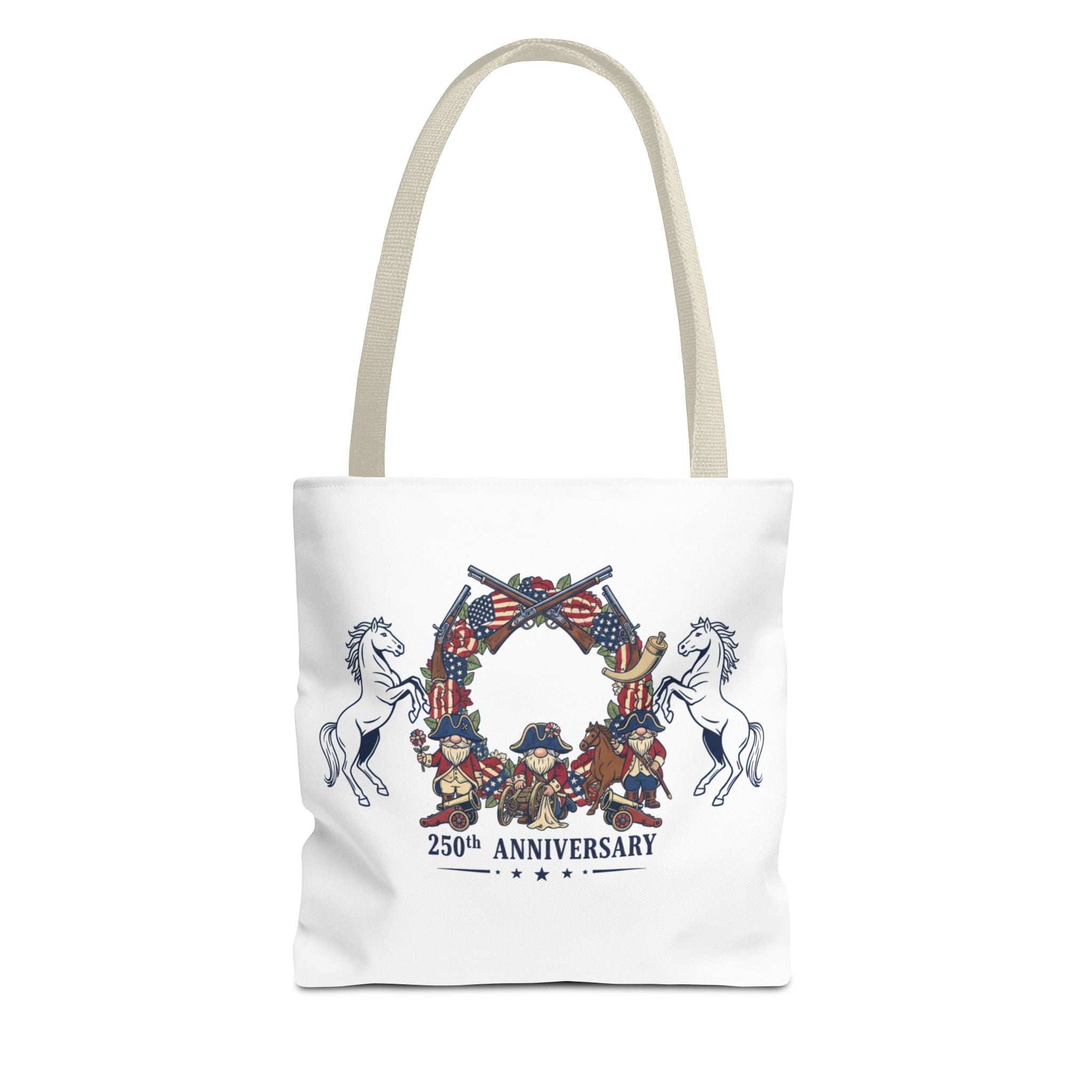 Anniversary Cowboy Tote Bag — 25th Anniversary Western Canvas Tote