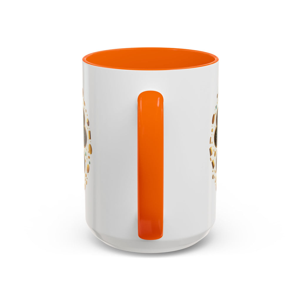 St. Patrick's Shamrock Coffee Mug — "Money Flows to Me" Lucky Charm Accent Mug