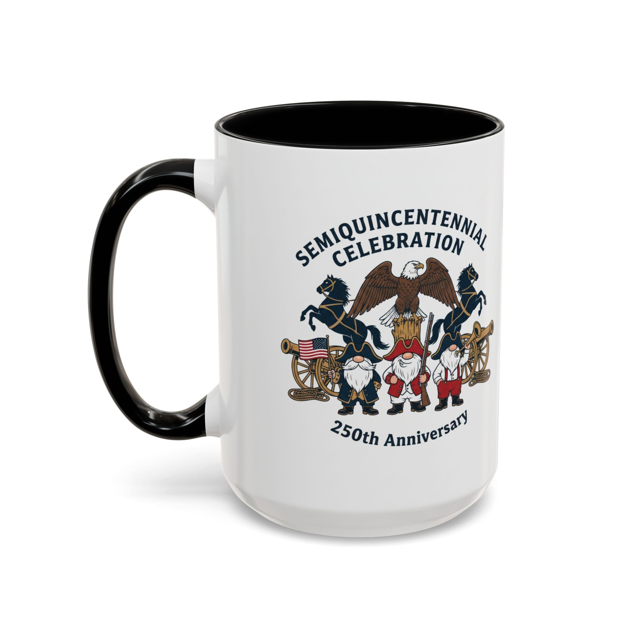 Coffee Mug — Semiquincentennial Celebration 250th Anniversary Patriotic Design