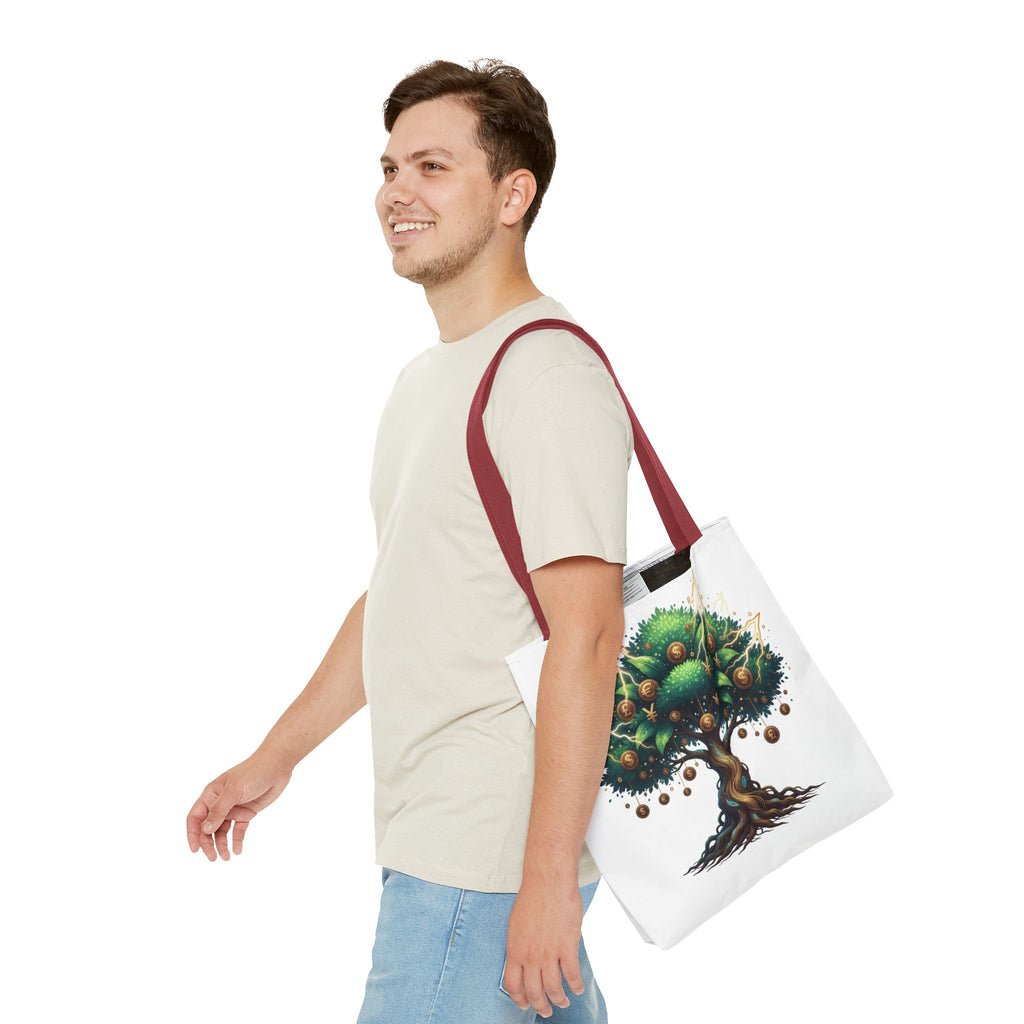 Tree of Life Tote Bag — Botanical Boho Eco Canvas Tote