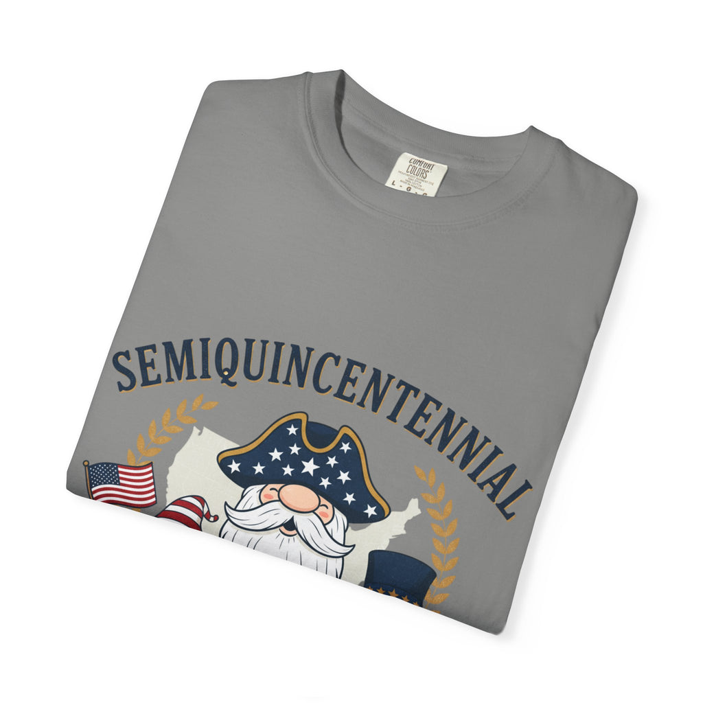 Semiquincentennial Gnome Family T-shirt | USA 250th Independence Design