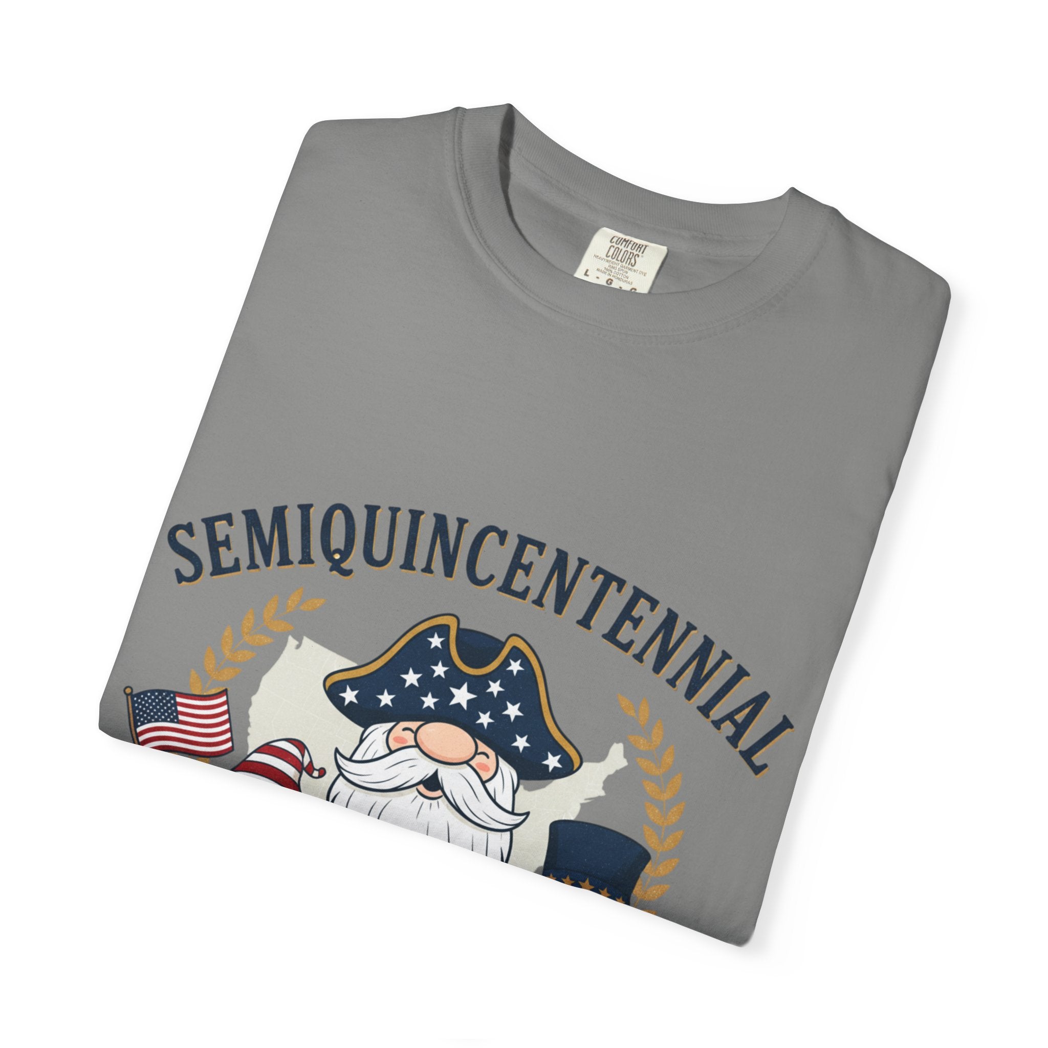 Semiquincentennial Gnome Family T-shirt | USA 250th Independence Design