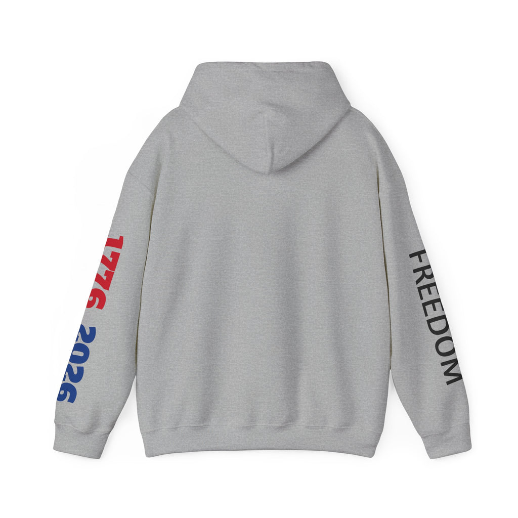 Independence Celebration Hoodie — 'Semiquincentennial Celebration' Patriotic Freedom Sweatshirt