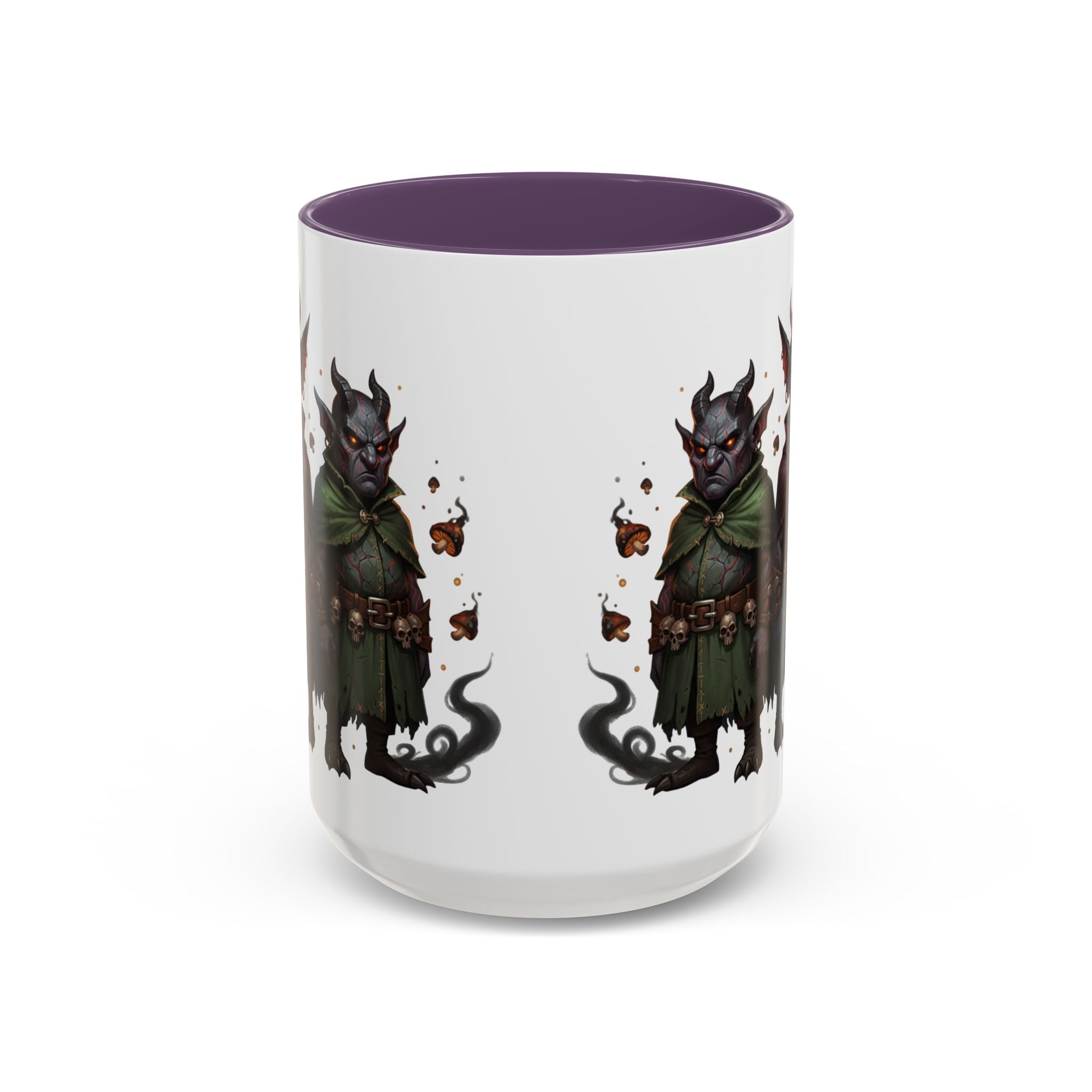 Demon Rogue Duo Coffee Mug – Fantasy RPG Goblin Warlock Design (11/15oz)