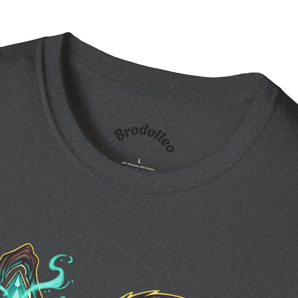 Mage Penguin Graphic T-Shirt — Cute Fantasy Wizard Penguin Tee