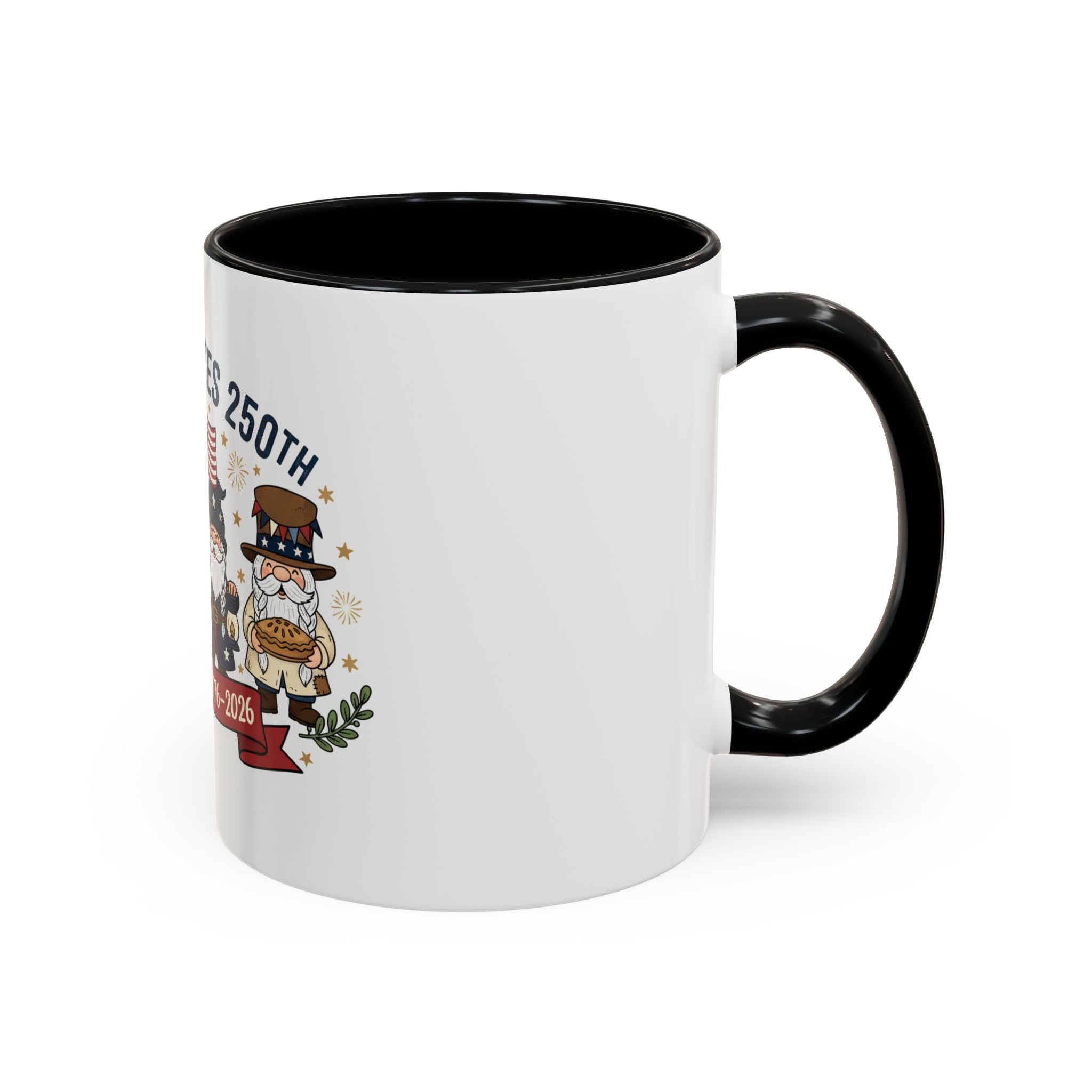 United States 250th Gnome Coffee Mug — Celebrating 1776–2026