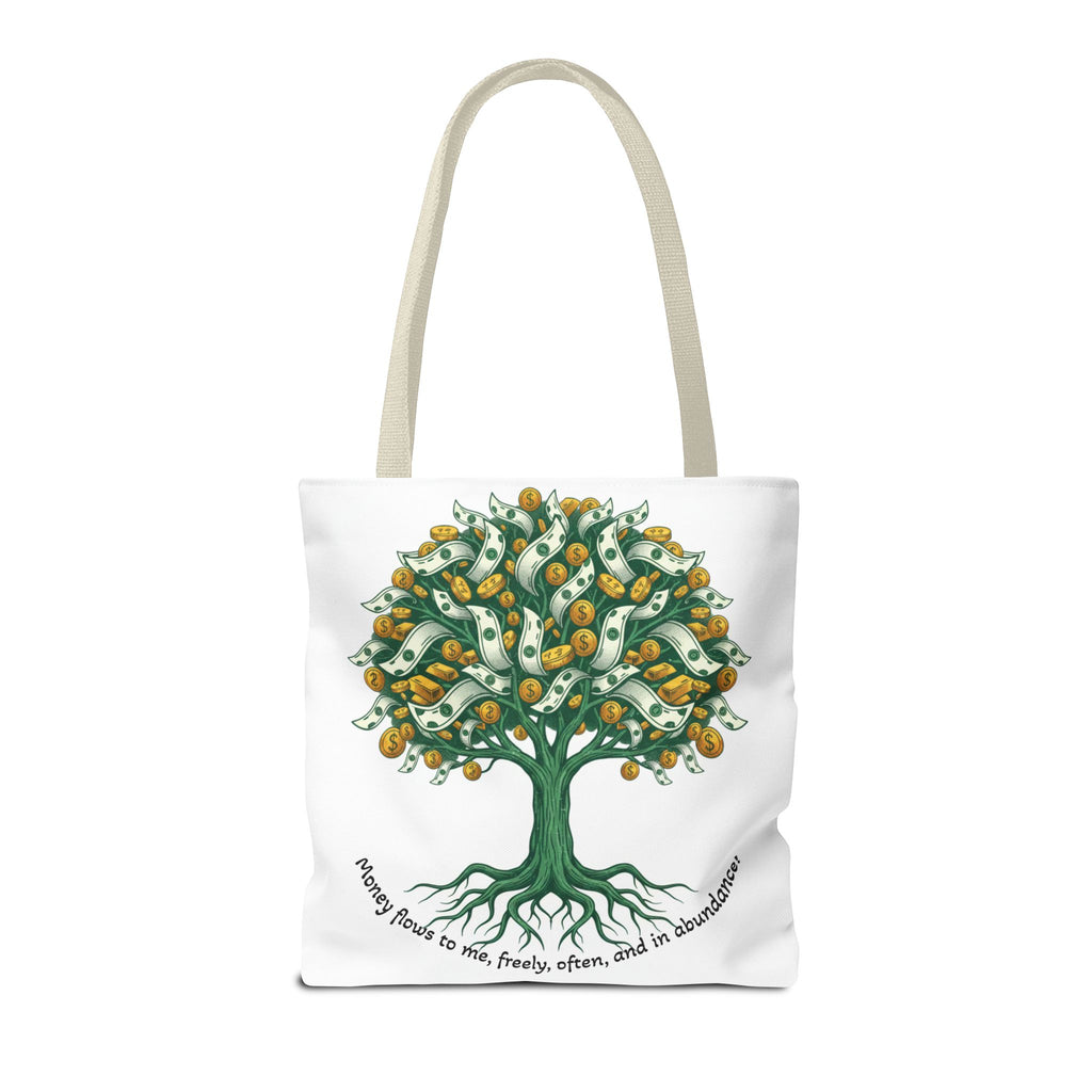 Money Tree Tote Bag — Illustrated Cash Tree Eco Shopper