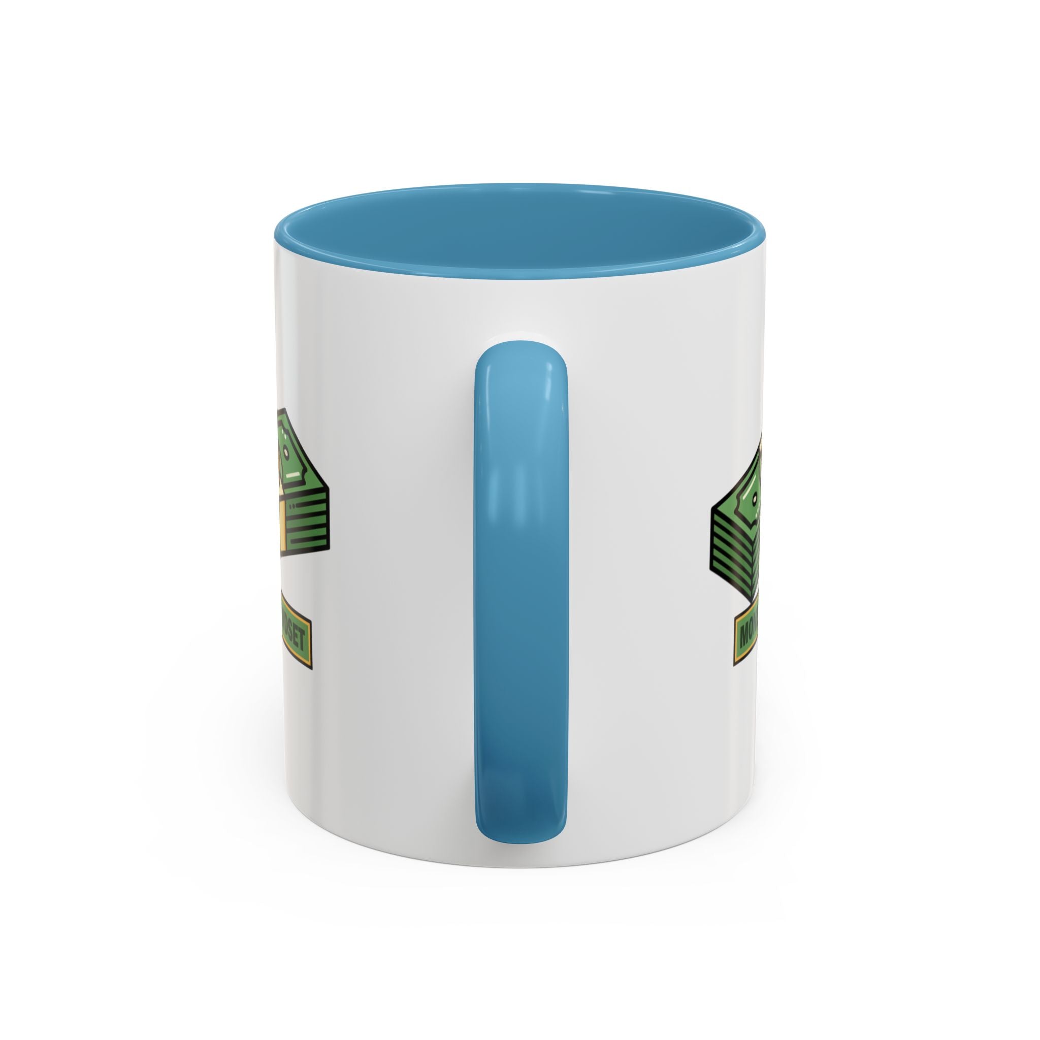 Money Mindset Coffee Mug — Stack of Cash Accent Mug (11/15oz)