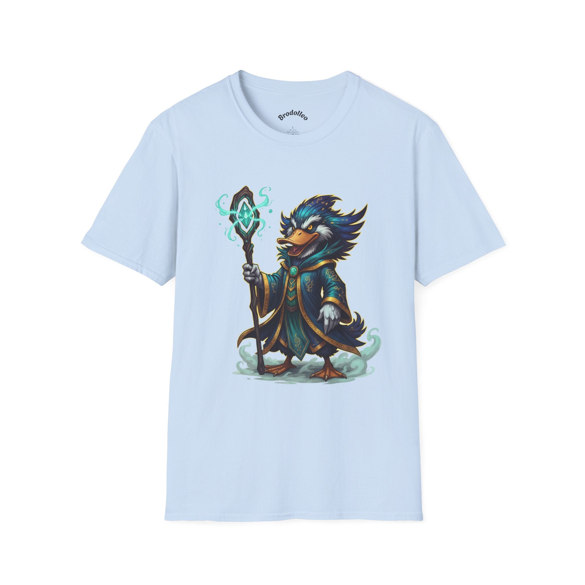 Mage Penguin Graphic T-Shirt — Cute Fantasy Wizard Penguin Tee