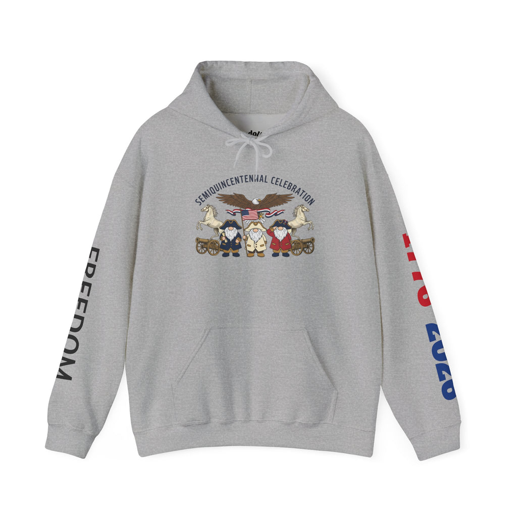 Independence Celebration Hoodie — 'Semiquincentennial Celebration' Patriotic Freedom Sweatshirt