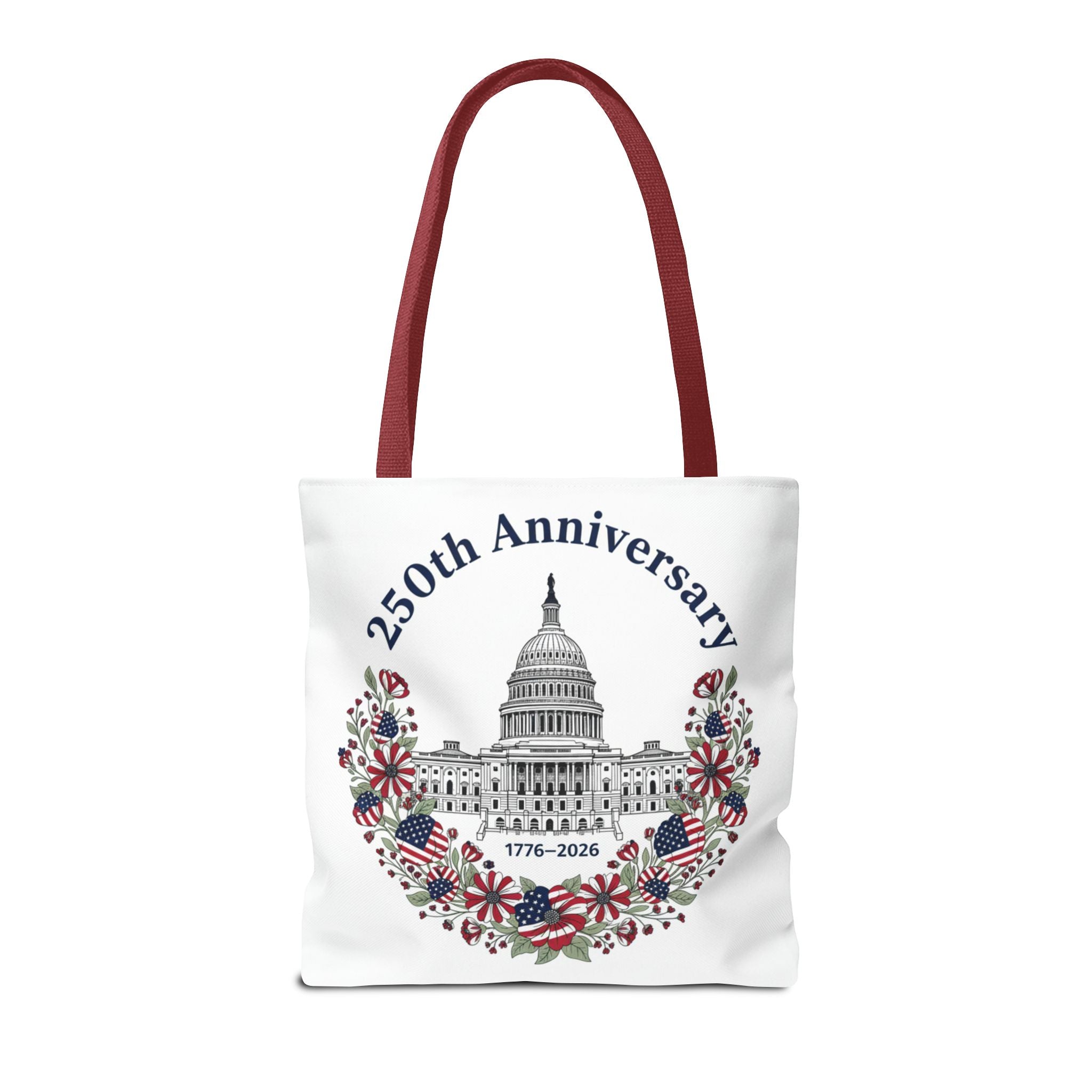 250th Anniversary Capitol Tote Bag — Patriotic USA Commemorative Tote (1776–2026)