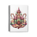 Candy Castle Spiral Notebook — Cute Fantasy Ruled Journal for Kids & Students