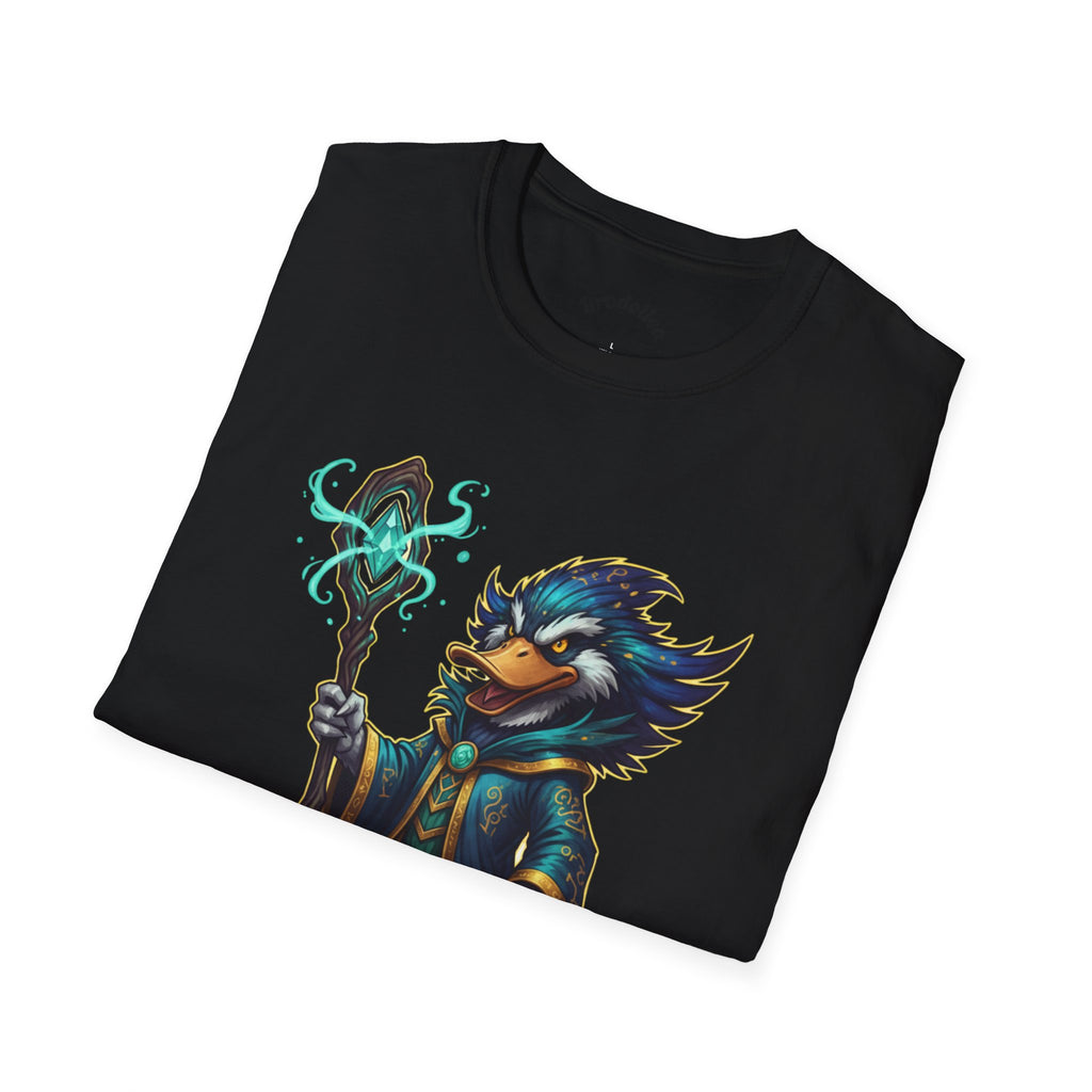 Mage Penguin Graphic T-Shirt — Cute Fantasy Wizard Penguin Tee