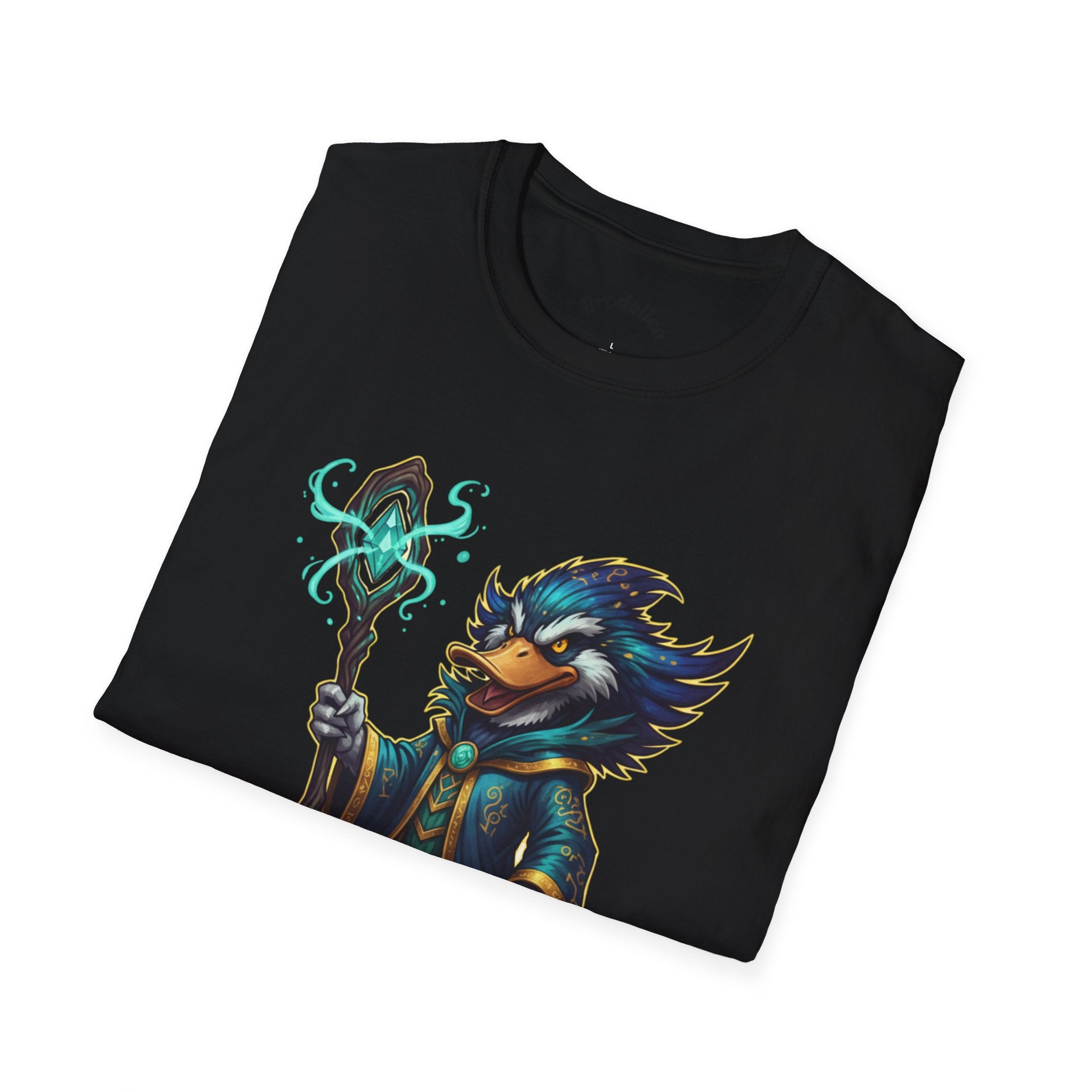Mage Penguin Graphic T-Shirt — Cute Fantasy Wizard Penguin Tee