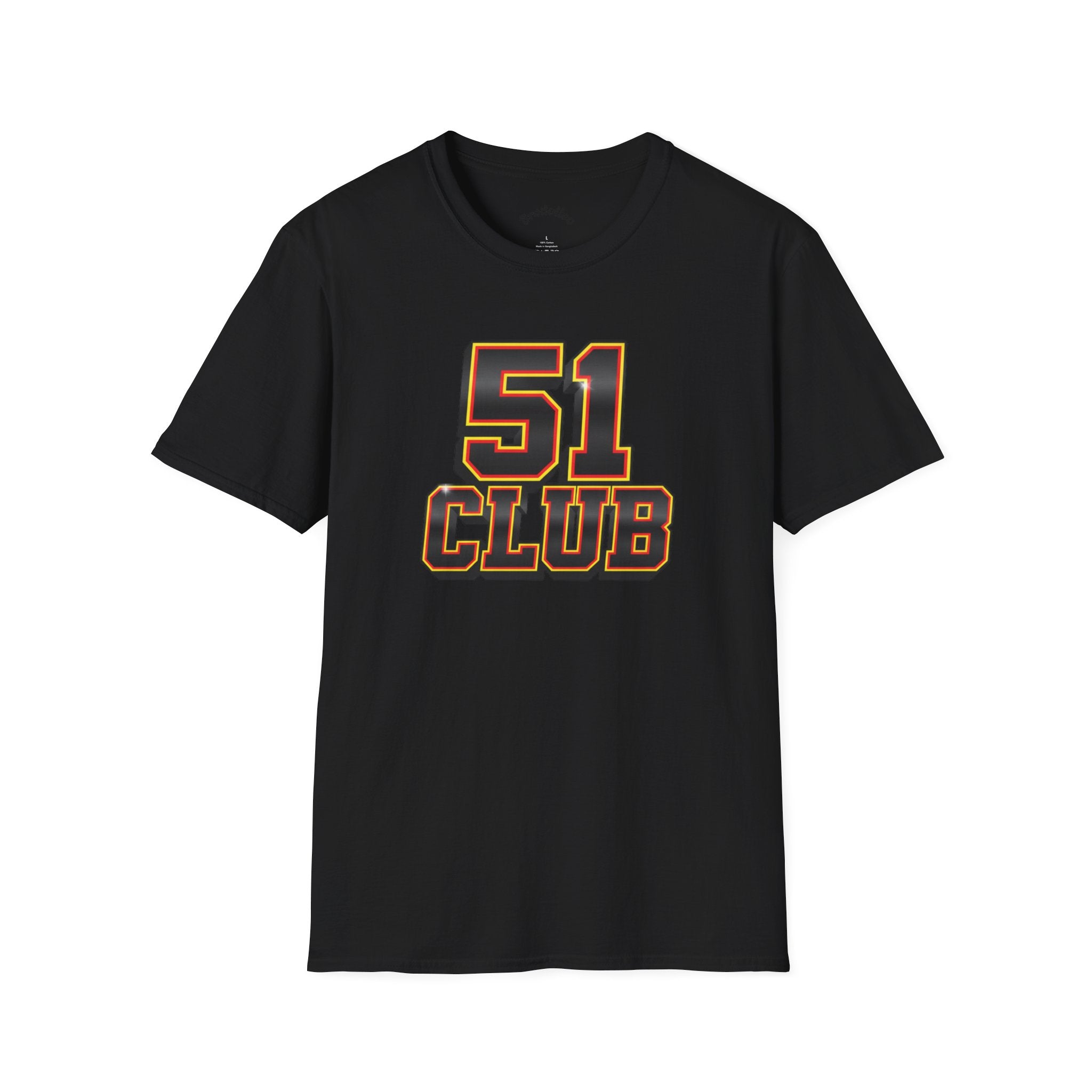 51 Club T‑Shirt — Vintage Collegiate Number Graphic Tee