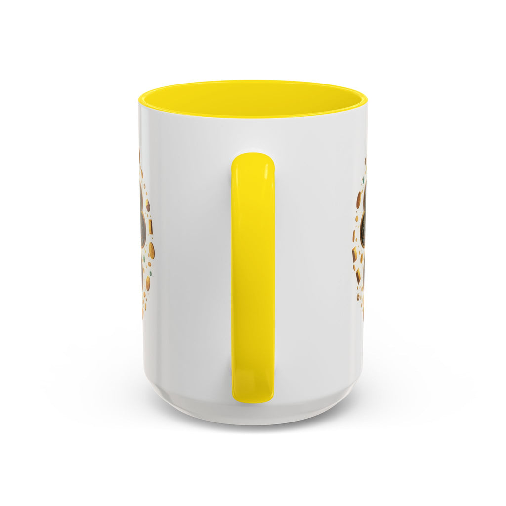 St. Patrick's Shamrock Coffee Mug — "Money Flows to Me" Lucky Charm Accent Mug