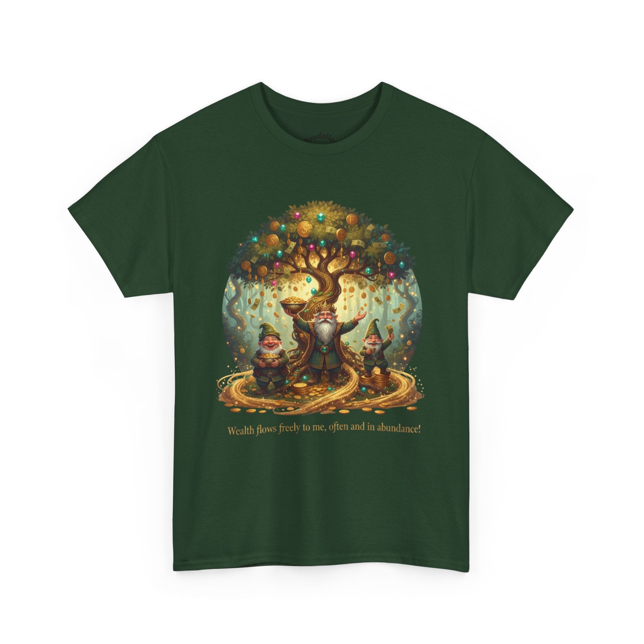 Fantasy Tree Spirits T-Shirt — "Walks from body to me, often in a shadow" Graphic Tee